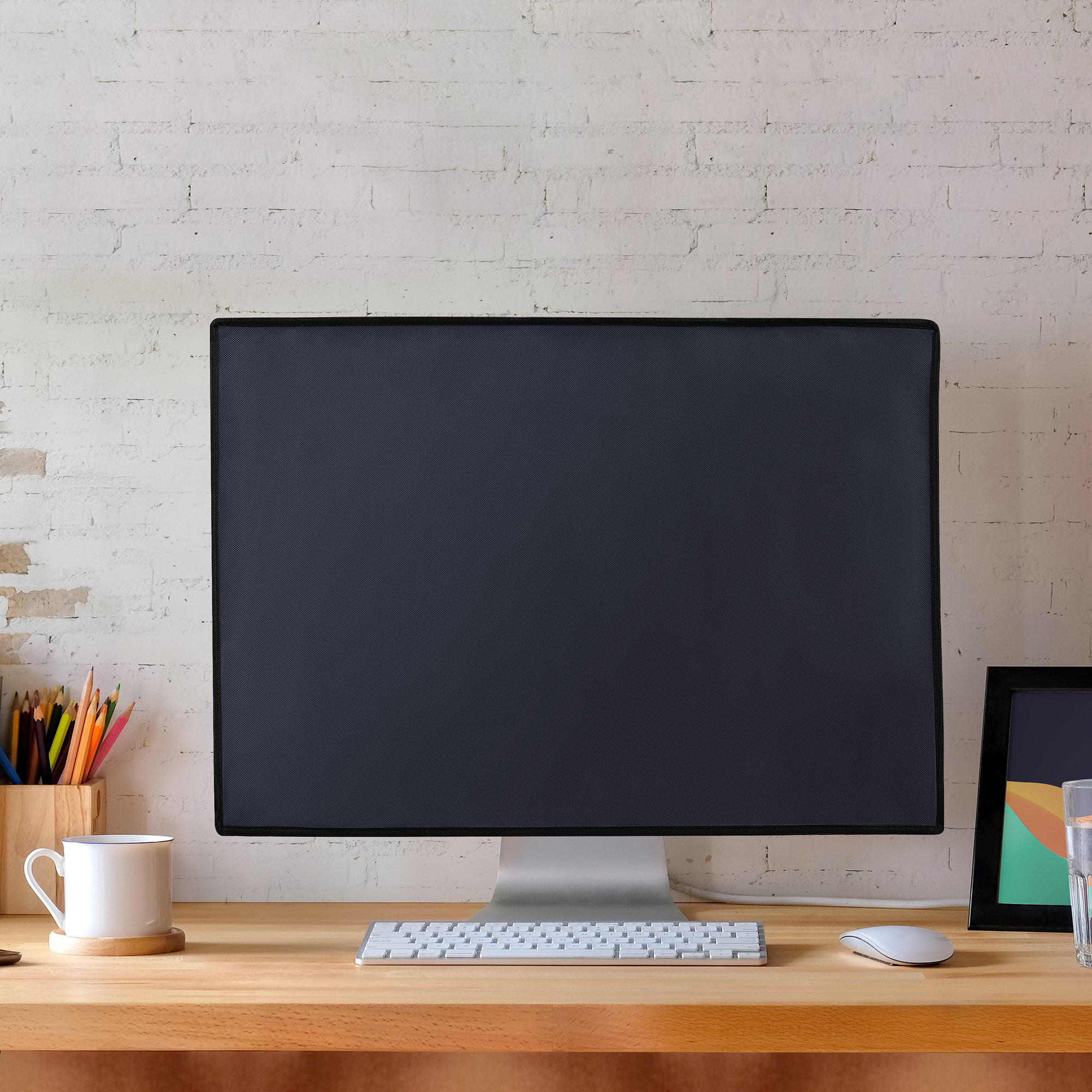 Protiprašný kryt monitoru kwmobile 31-32" tmavě modrá