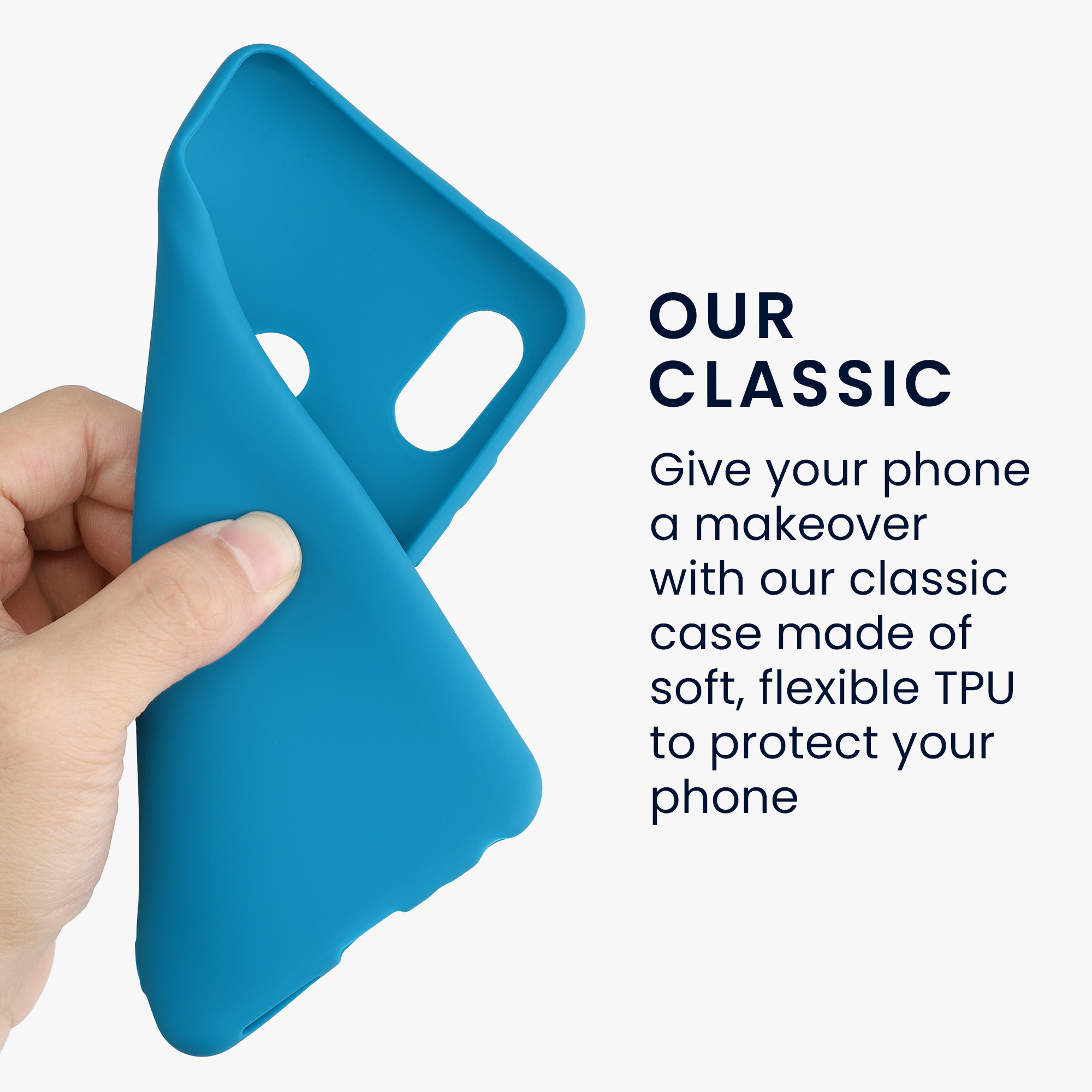 TPU kryt kwmobile pro Xiaomi Redmi Note 5 (Global Version) / Note 5 Pro - karibská modrá