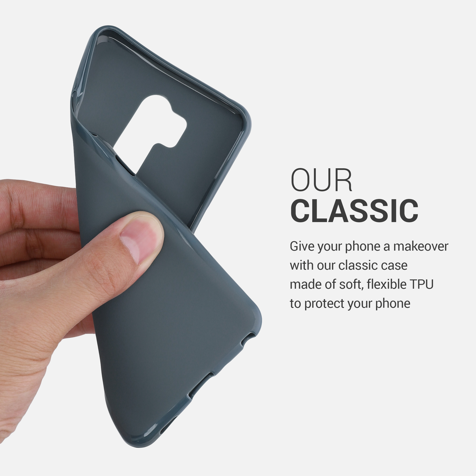 Kryt na mobil LG G7 ThinQ / Fit / One kwmobile TPU tmavě břidlicový