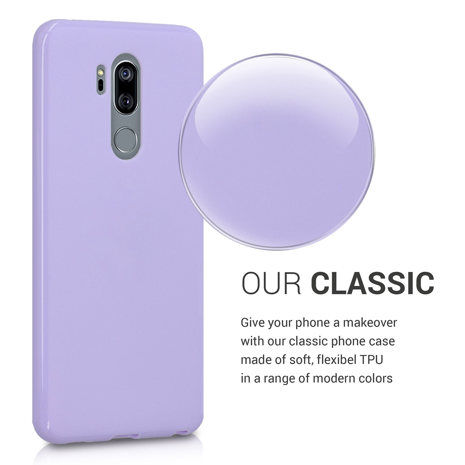 Kryt kwmobile Xiaomi Mi 6X / Mi A2, levandulová