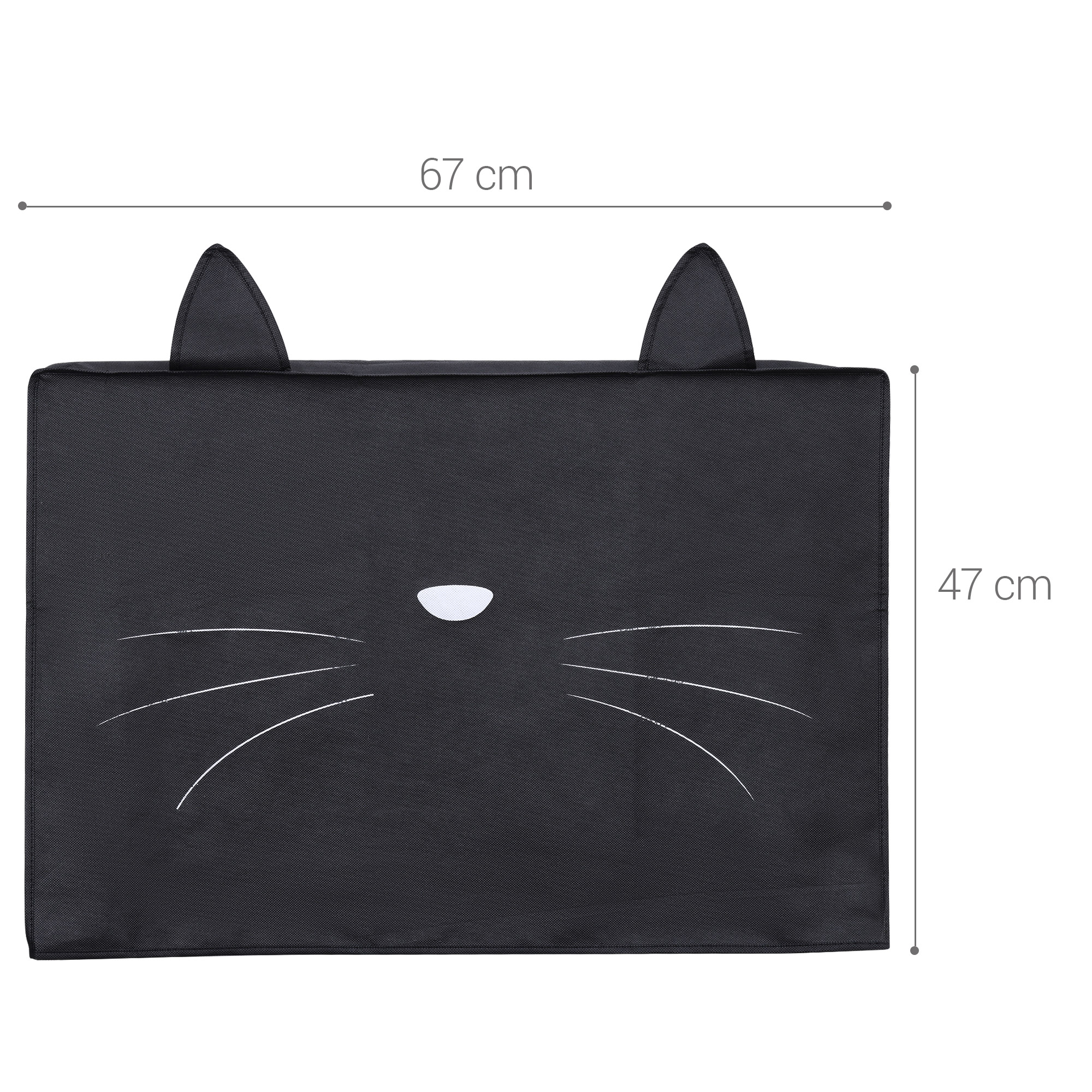 Obal na monitor 27-28" kwmobile motiv Meow Meow