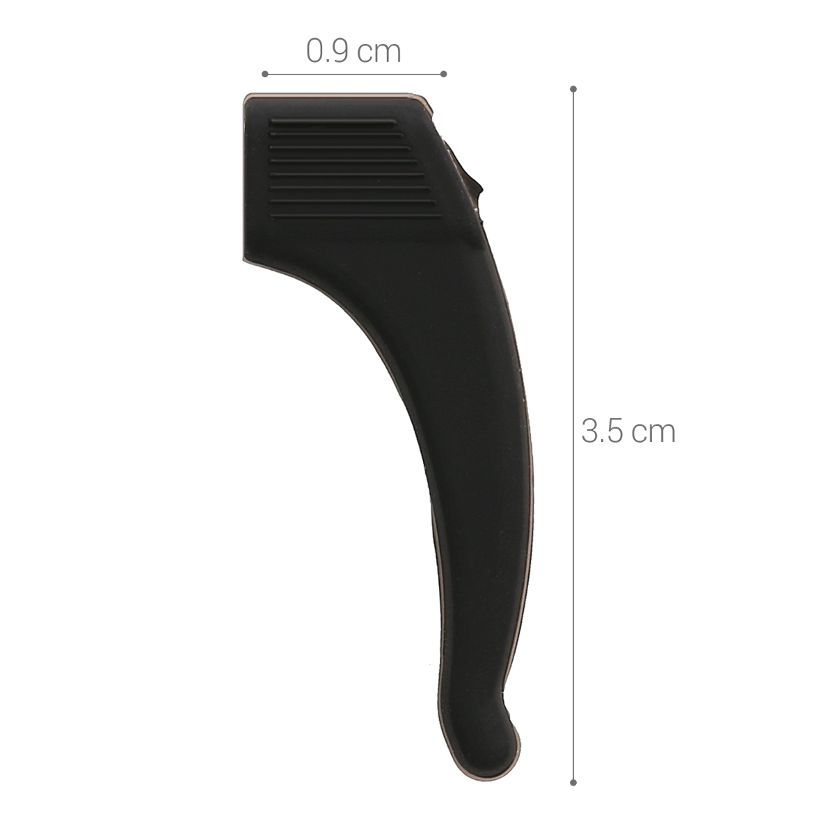 Protiskluzové háčky na brýle Glasses Hooks 2 páry černé