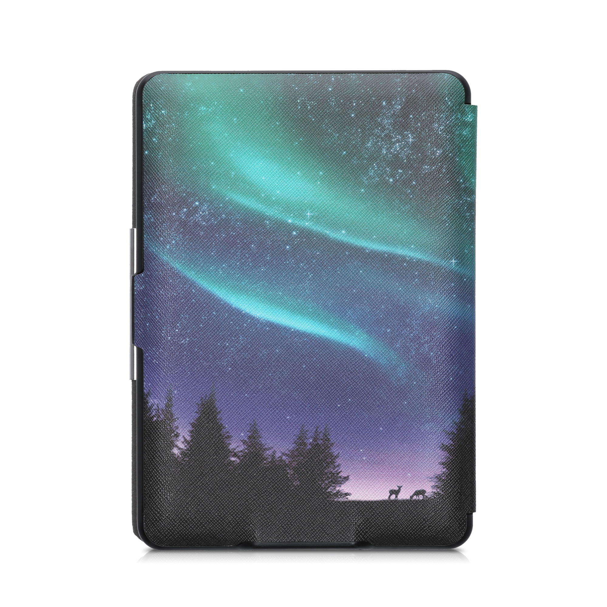 Pouzdro na čtečku kwmobile Kindle Paperwhite - Aurora - tyrkysová / modrá / černá