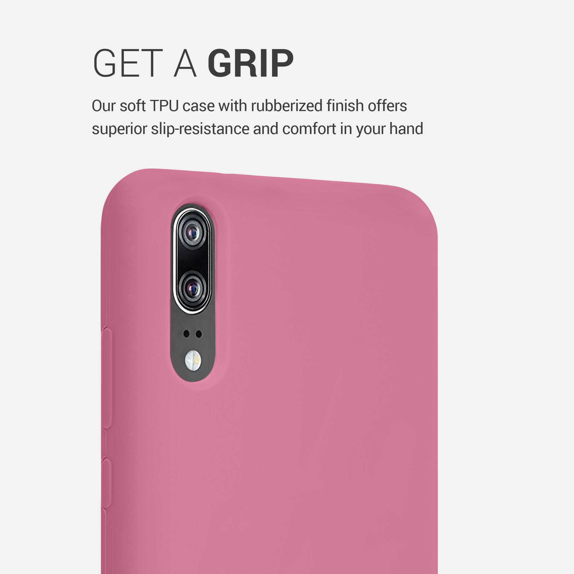 Kryt kwmobile pro Huawei P20, sladce růžová