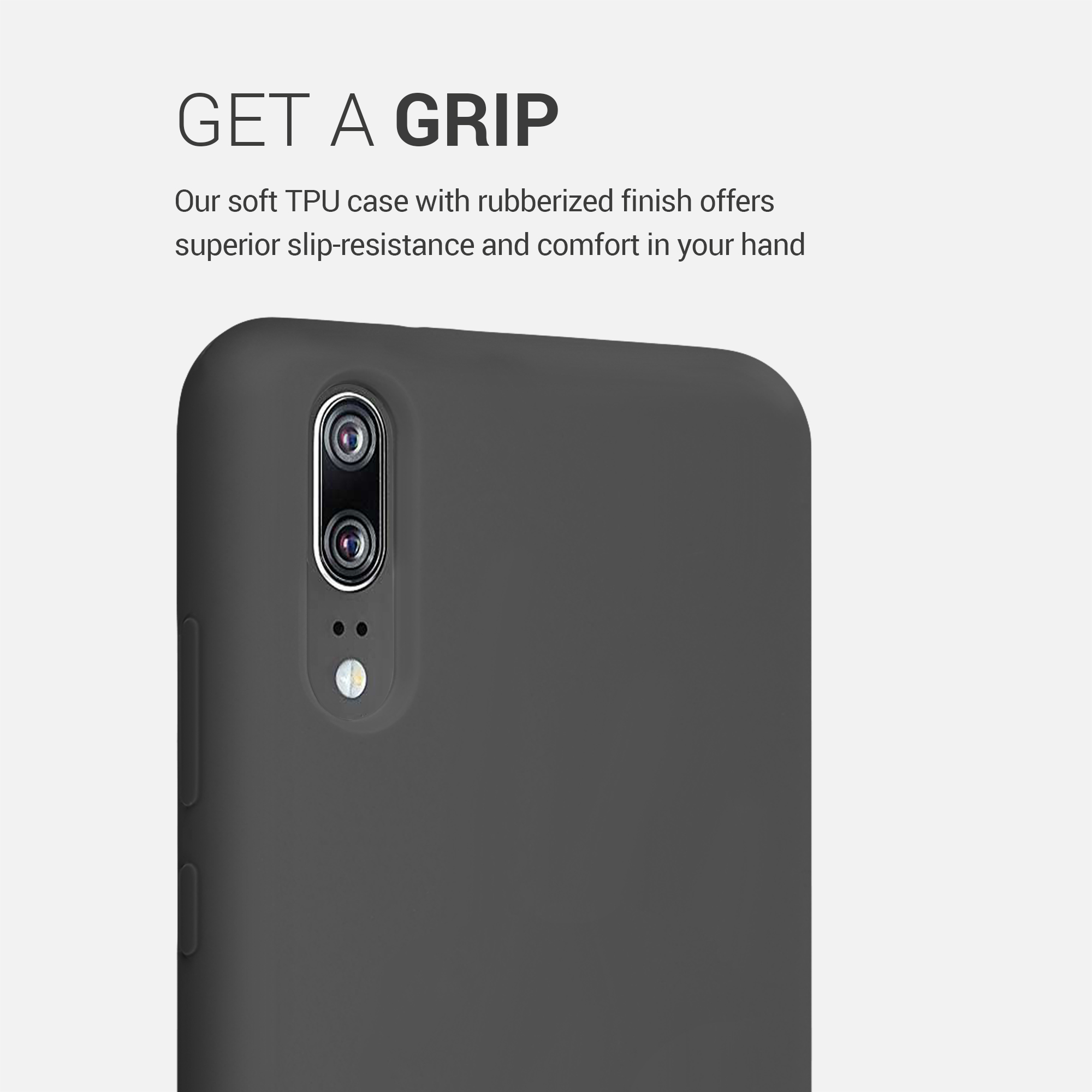 Kryt kwmobile Huawei P20, černá matná