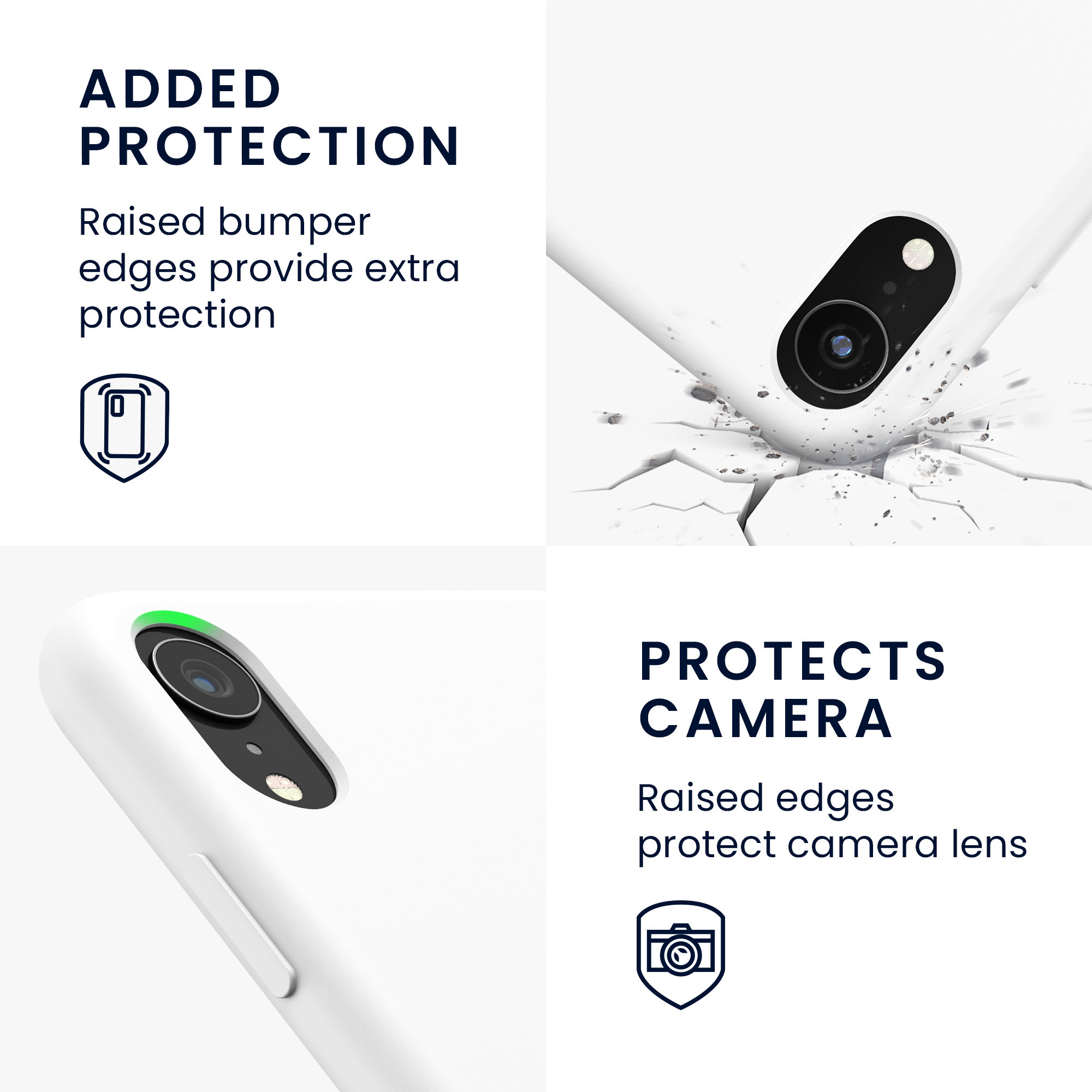 Silikonový kryt na mobil kwmobile pro Apple iPhone XR - bílá