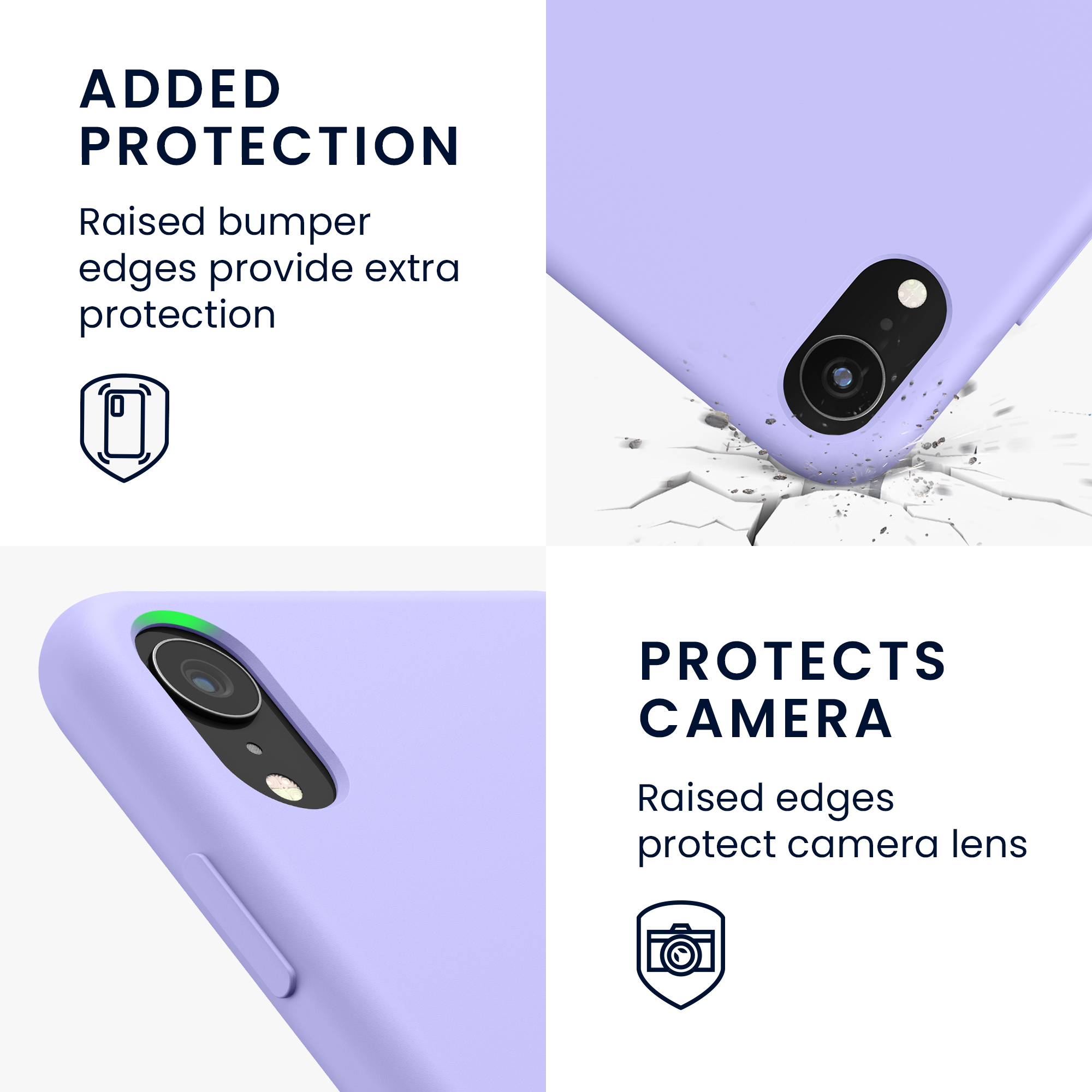 Silikonový kryt na mobil kwmobile pro Apple iPhone XR - levandulová