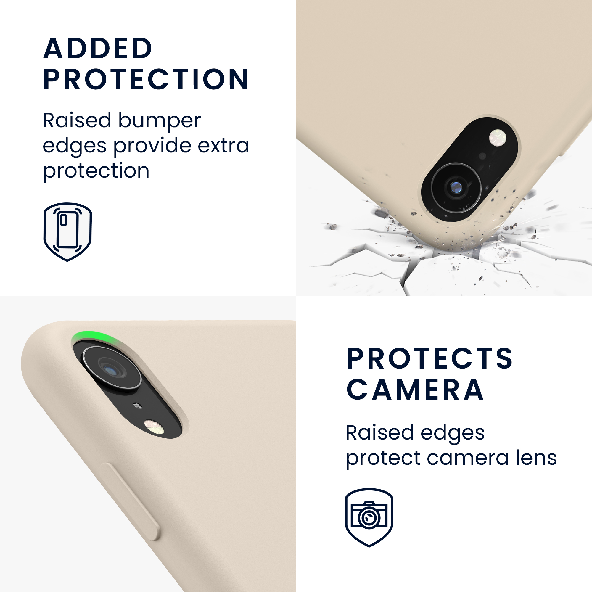 Silikonový kryt na mobil kwmobile pro Apple iPhone XR - perleťová