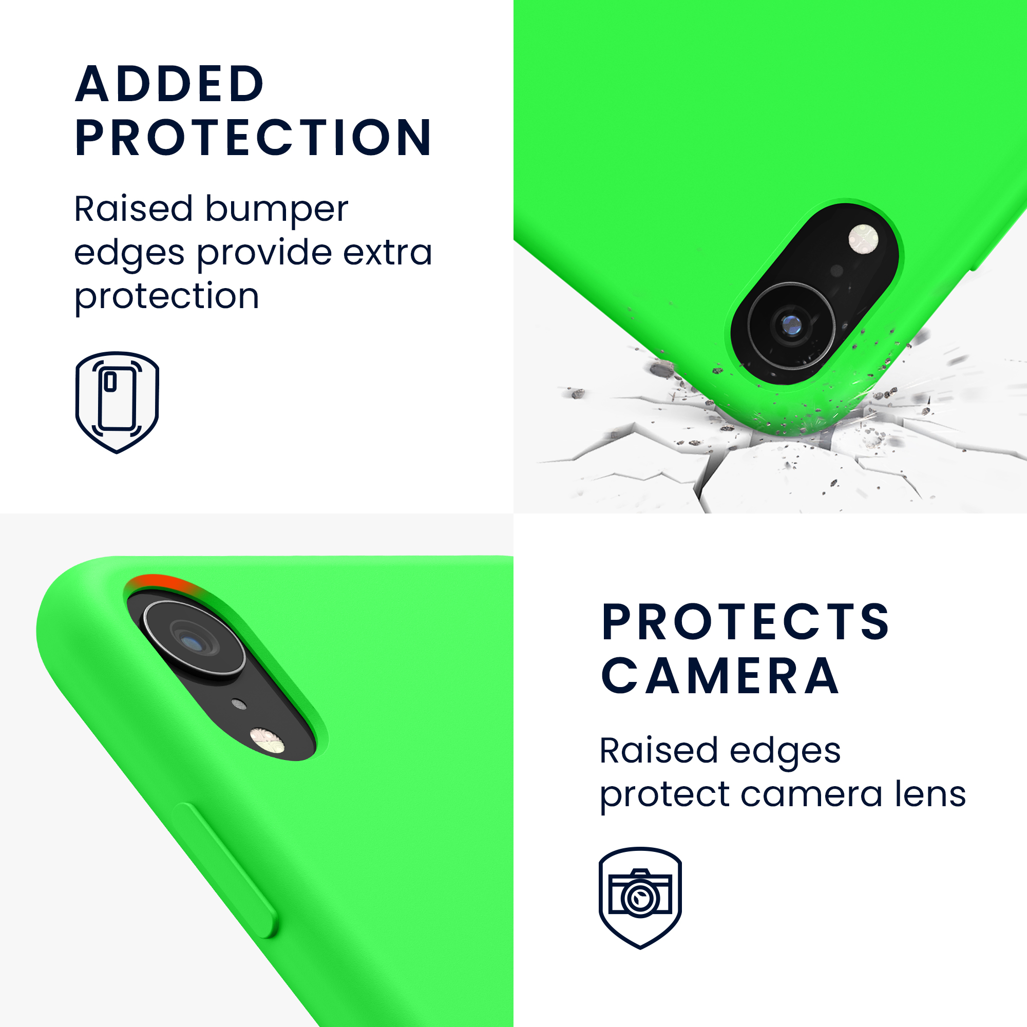 Silikonový kryt na mobil kwmobile pro Apple iPhone XR - limetkově zelená