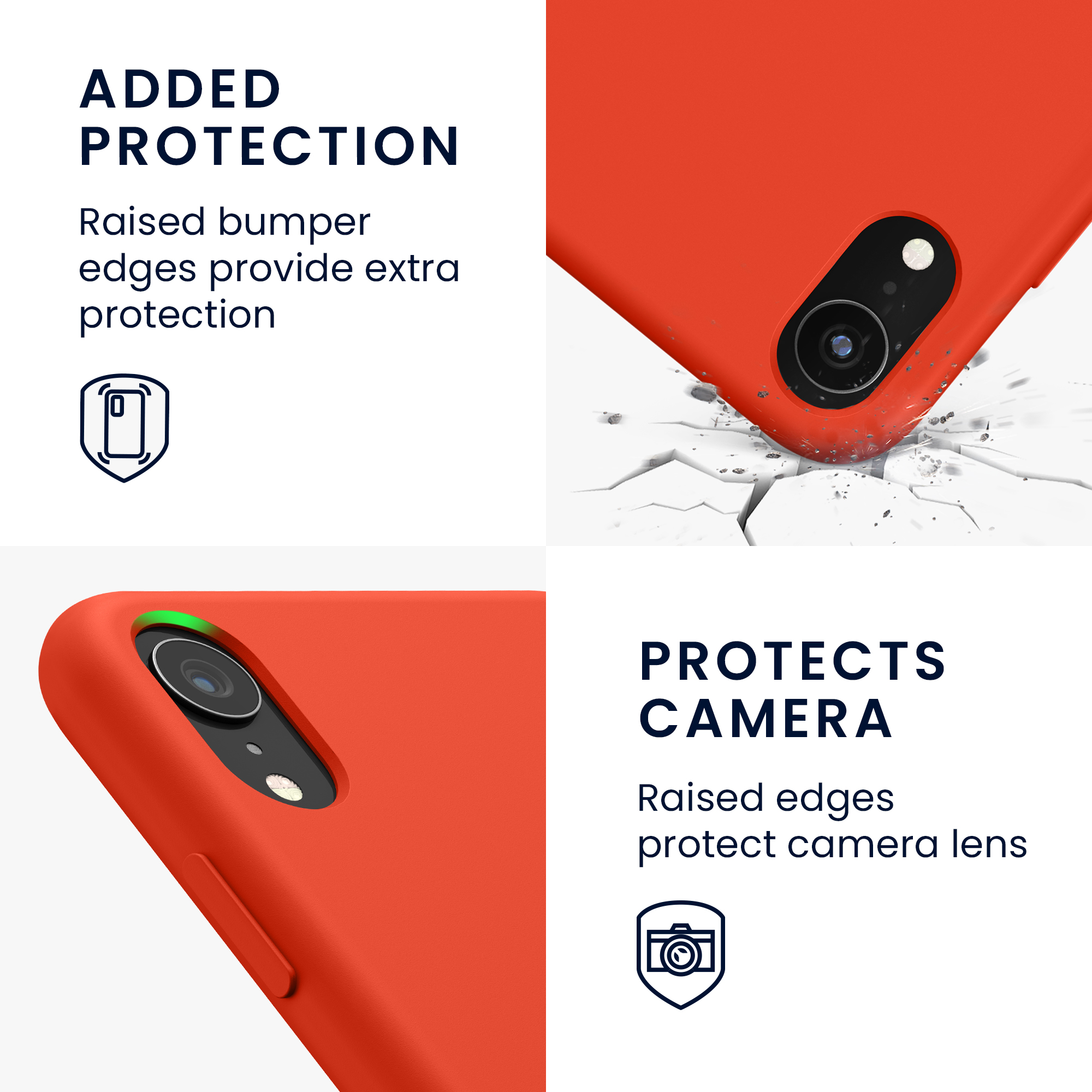 Silikonový kryt na mobil kwmobile pro Apple iPhone XR - rajčatově červená