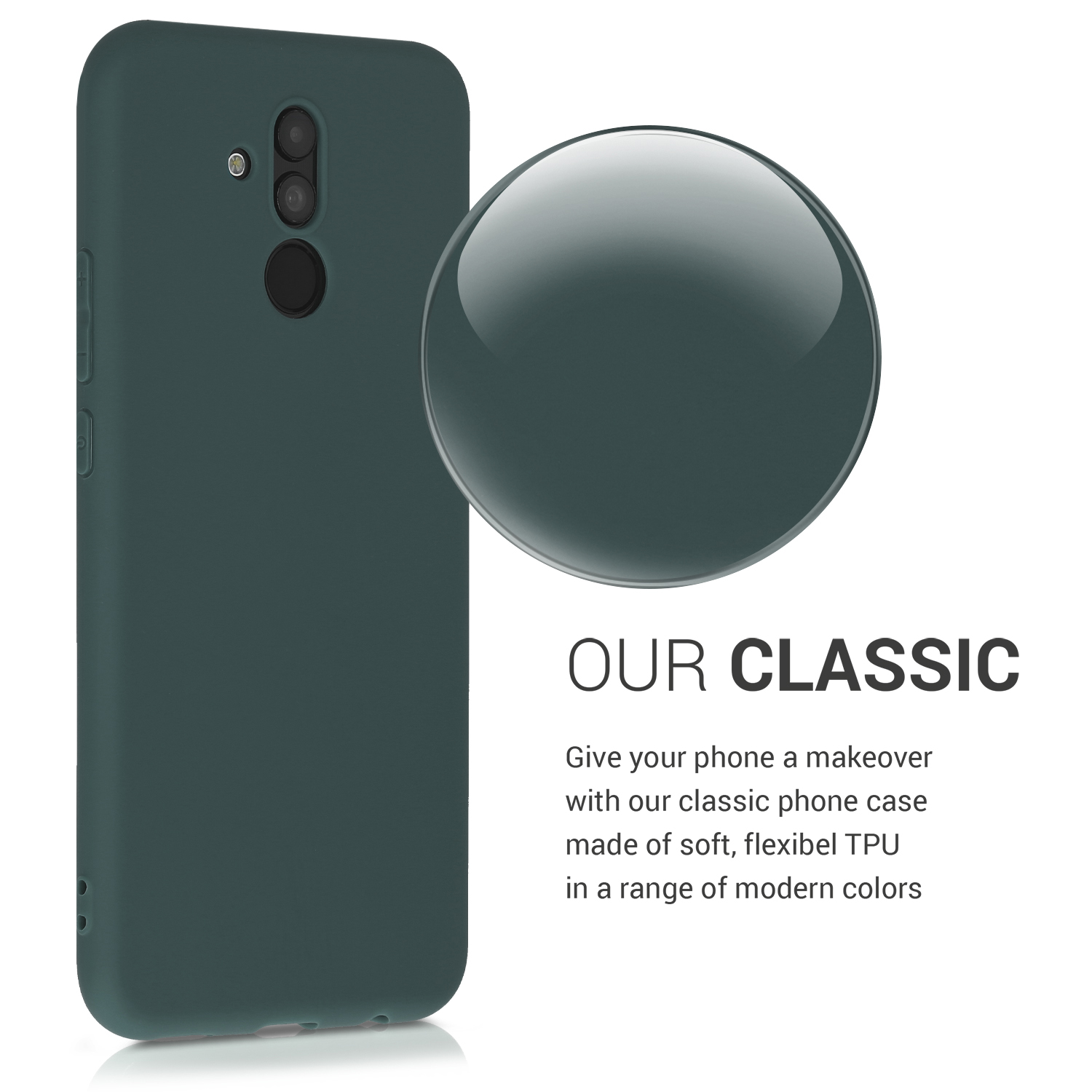 Pouzdro na tablet - Huawei Mate 20 Lite - kwmobile - modrá/zelená