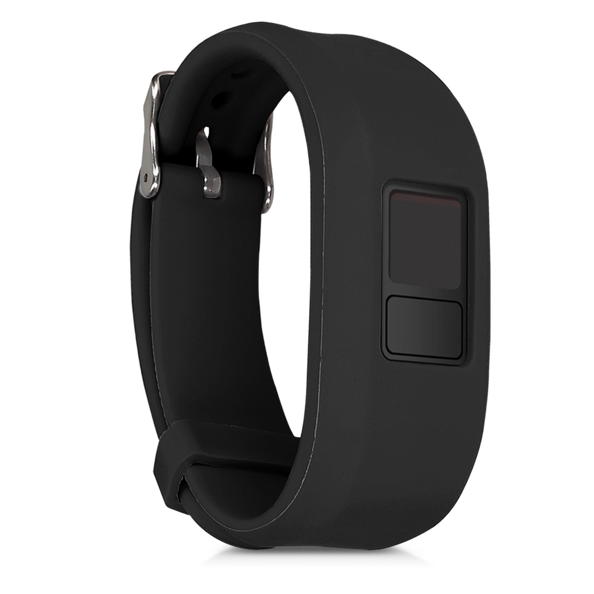 Řemínky pro Garmin Vivofit 3 kwmobile silikonové - černá / tmavě modrá