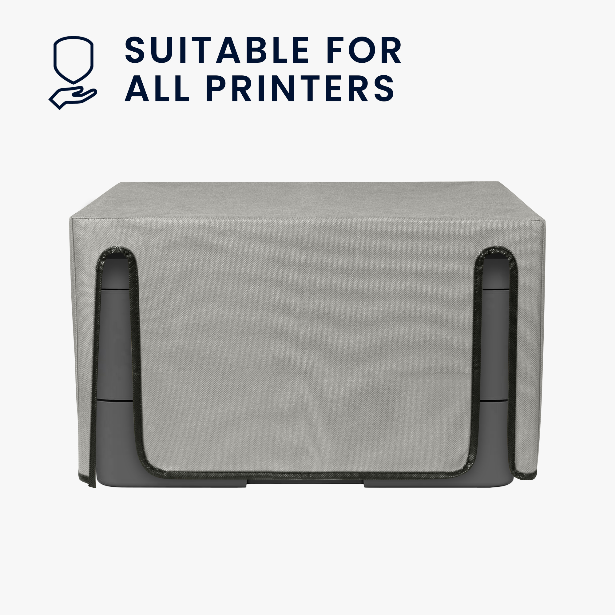 Ochranný obal na tiskárnu Brother DCP-L2530DW / L2550DN / MFC-L2710DN / L2750DW světle šedé