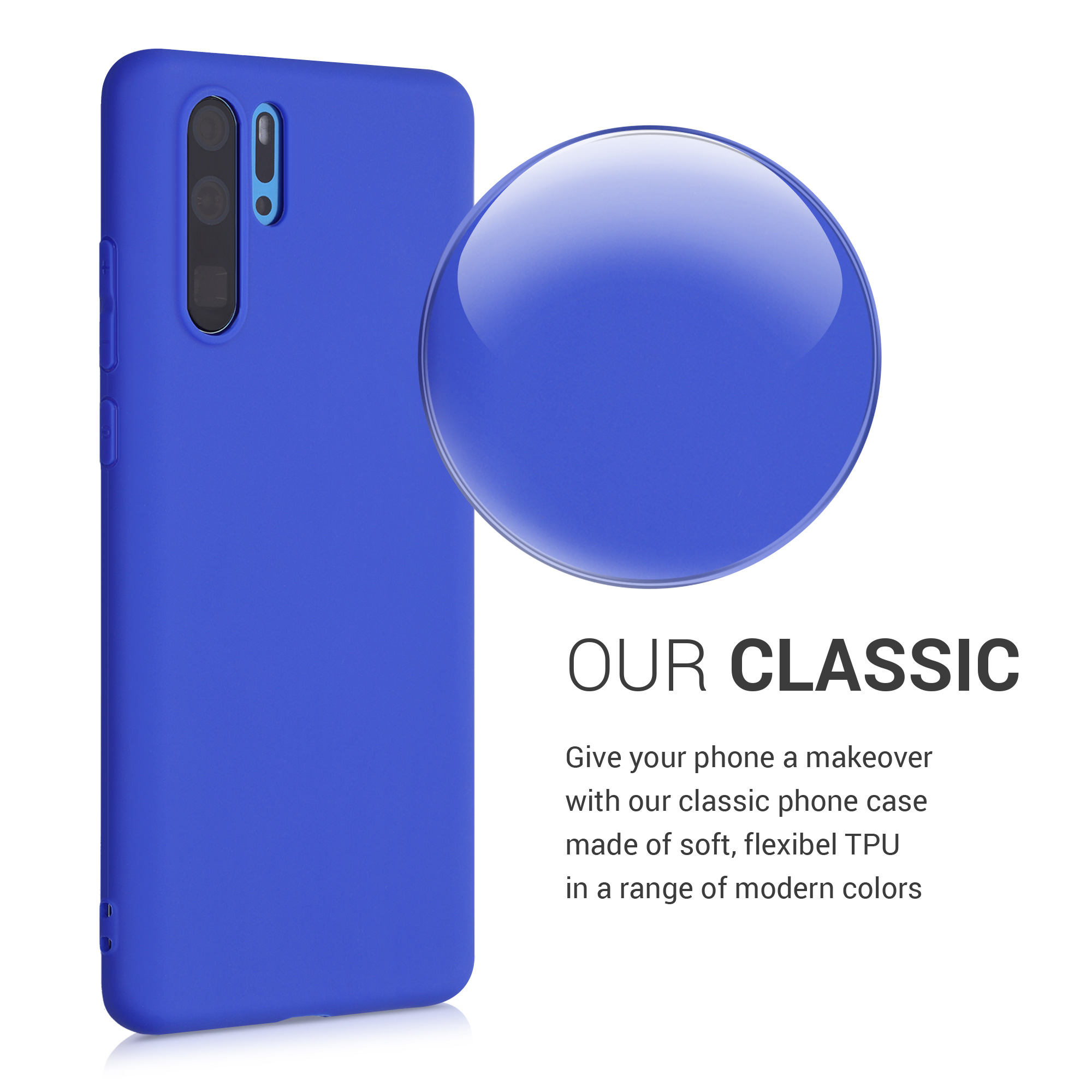 Kryt na mobil Huawei P30 Pro kwmobile - baltská modrá