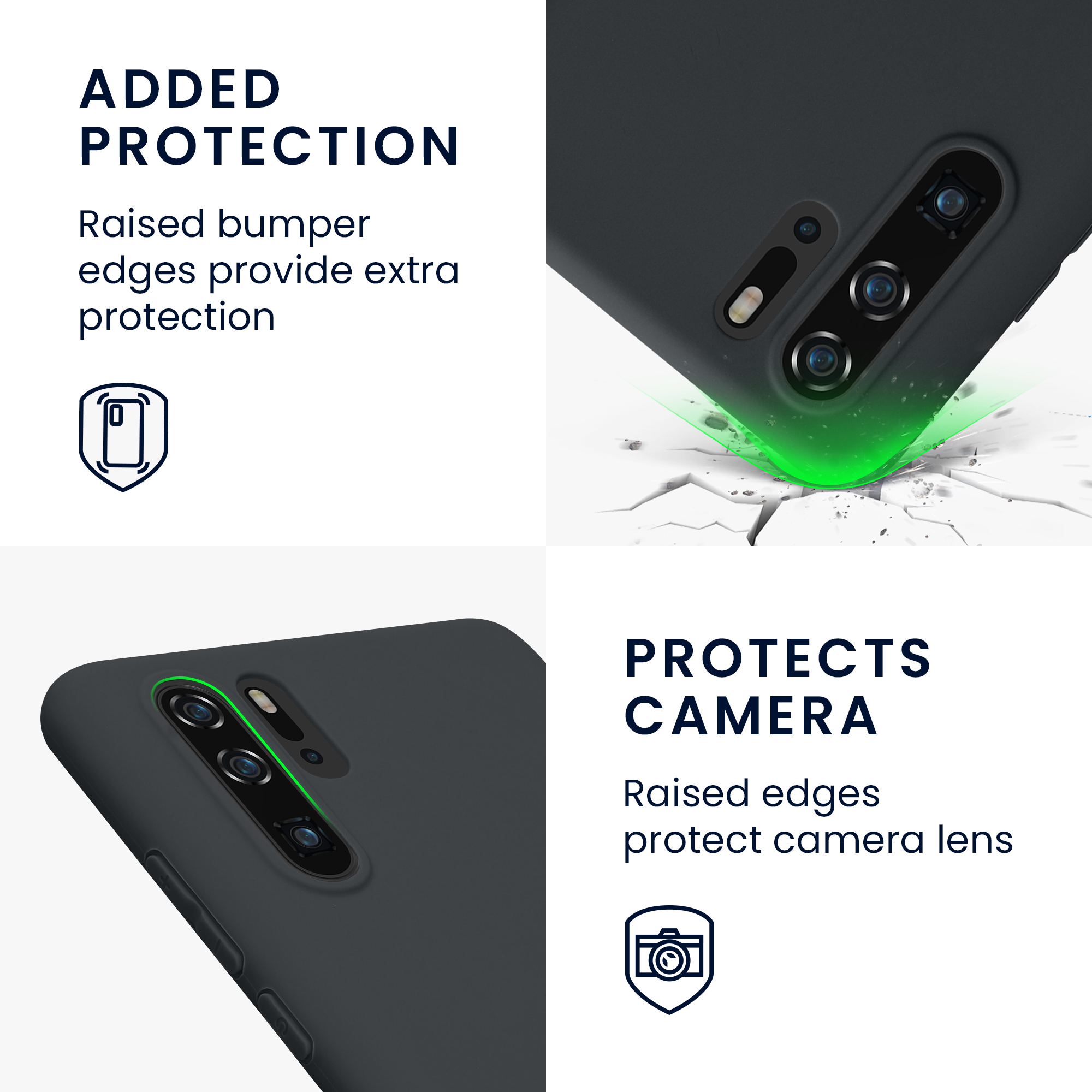 Kryt na mobil Huawei P30 Pro kwmobile - borůvková