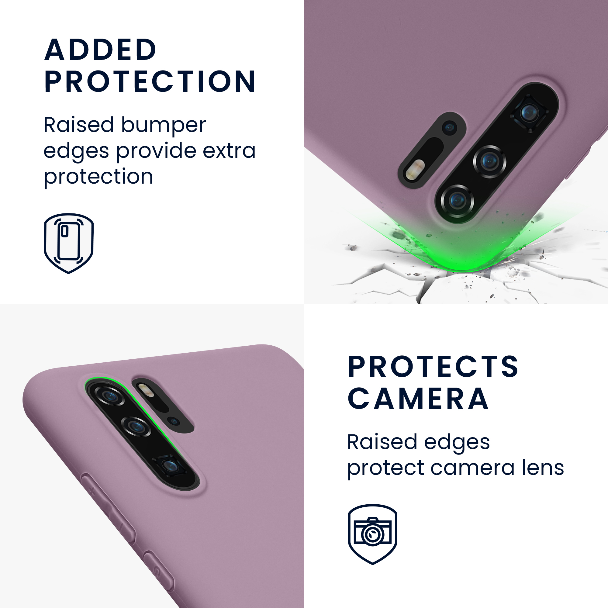 Kryt na mobil Huawei P30 Pro kwmobile - světle fialová Pale Iris