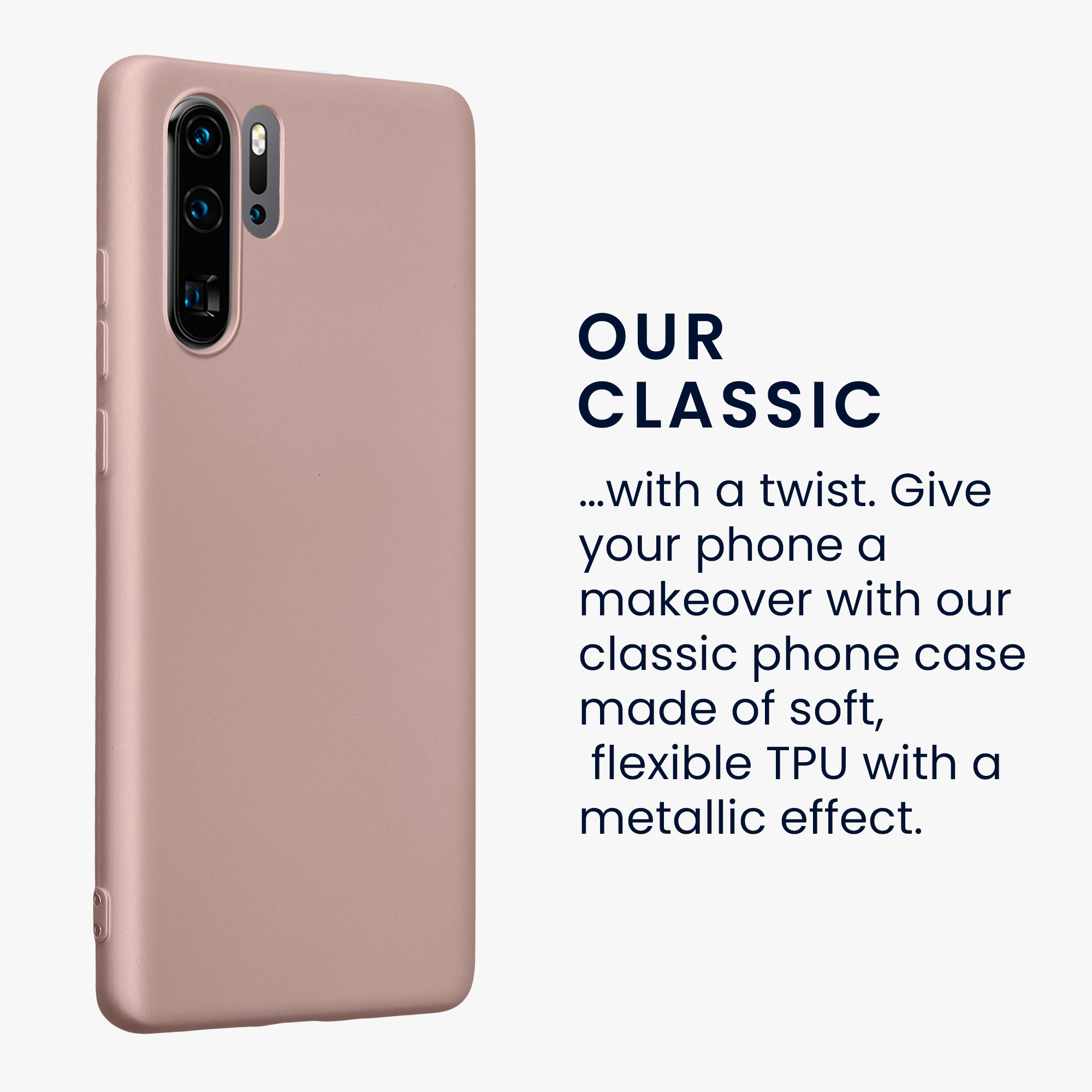 Kryt kwmobile Huawei P30 Pro, metalická arktická bobule