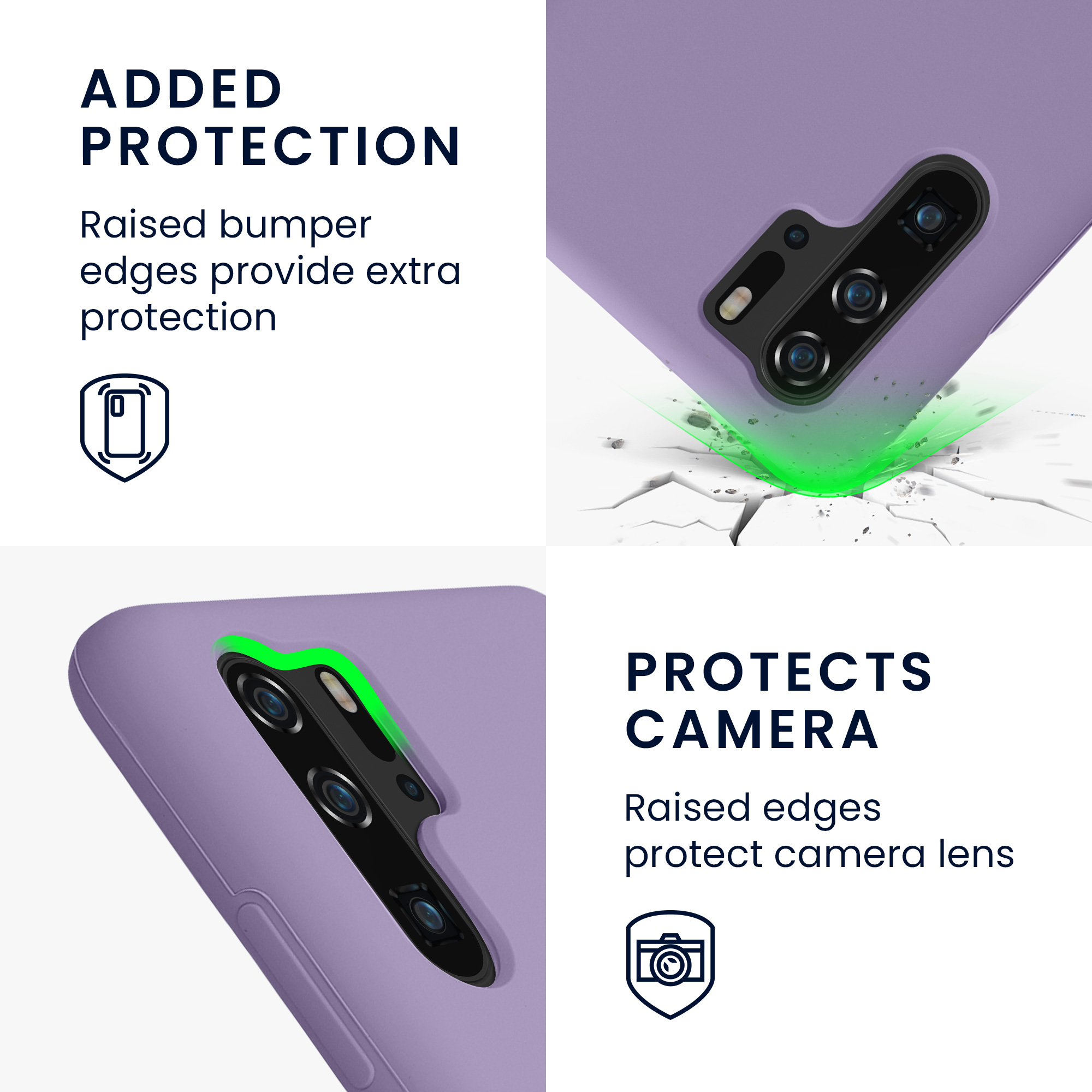 Kryt na mobil Huawei P30 Pro kwmobile - fialová