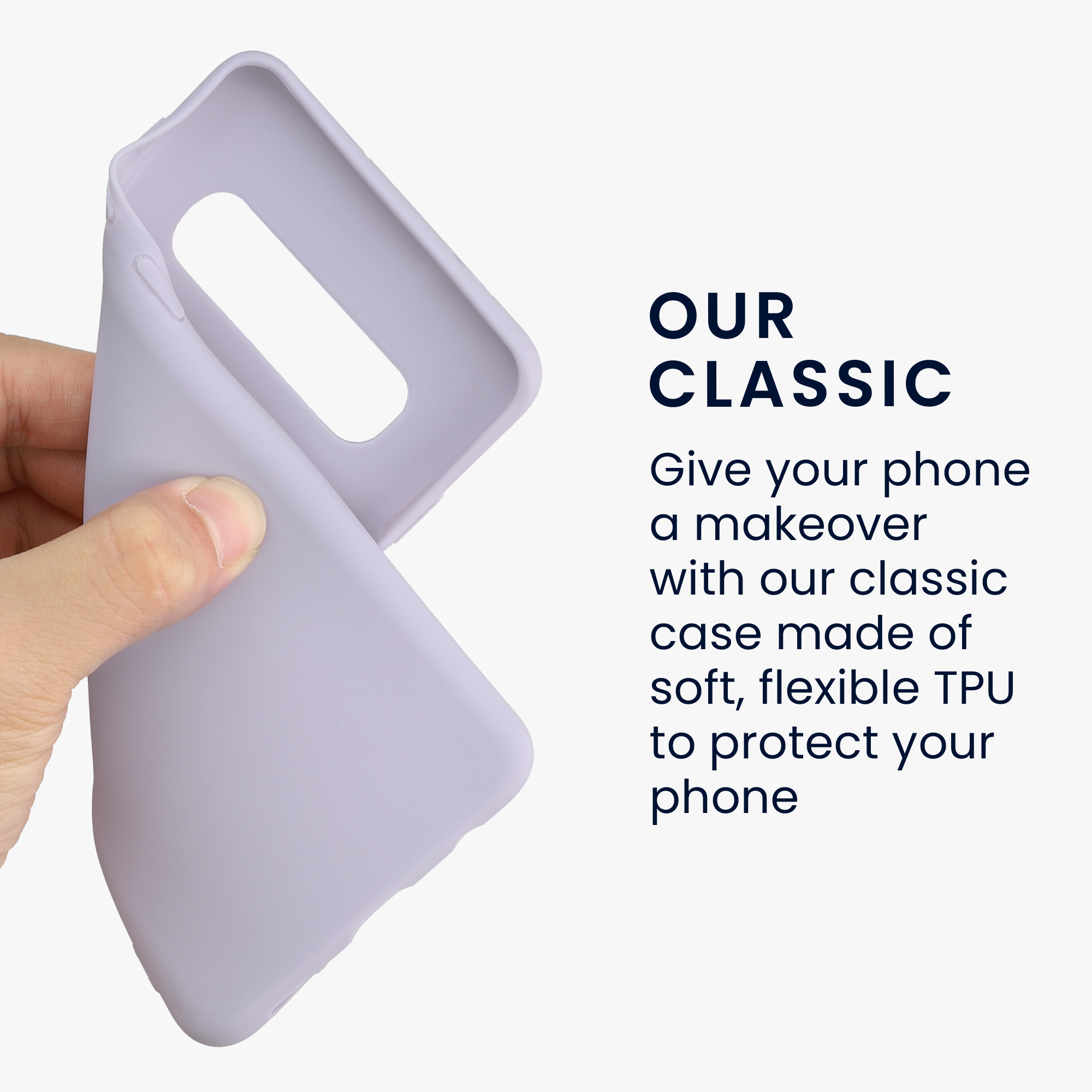 Kryt na mobil Samsung Galaxy S10 kwmobile TPU levandulový