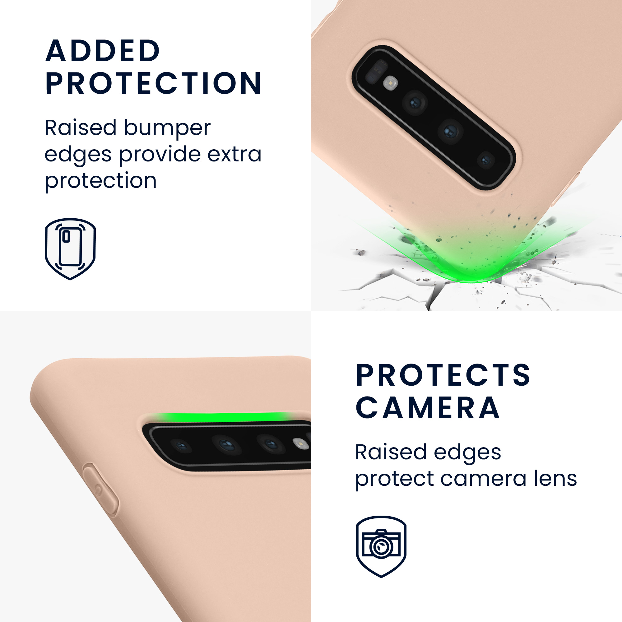 Kryt na mobil Samsung Galaxy S10 kwmobile TPU Coconut Swirl