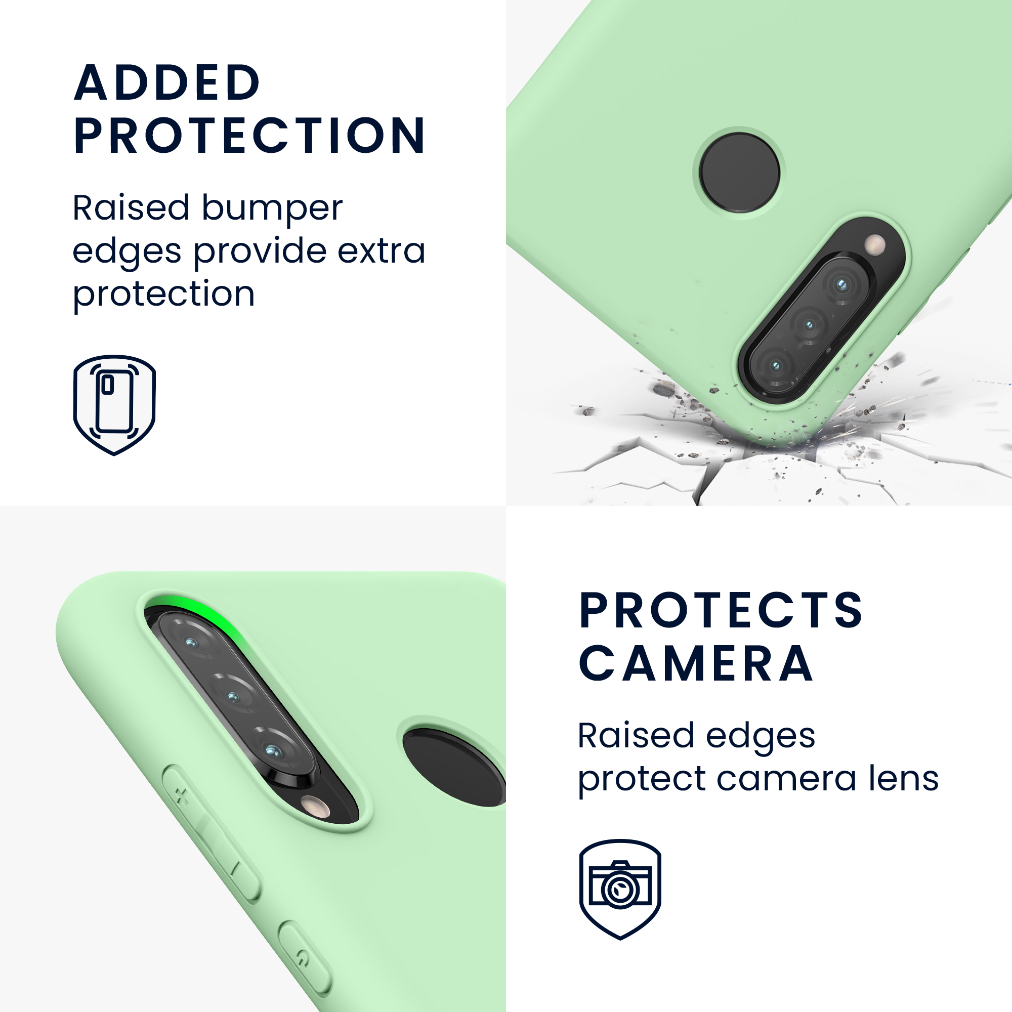 Kryt kwmobile Huawei P30 Lite, mátová matná