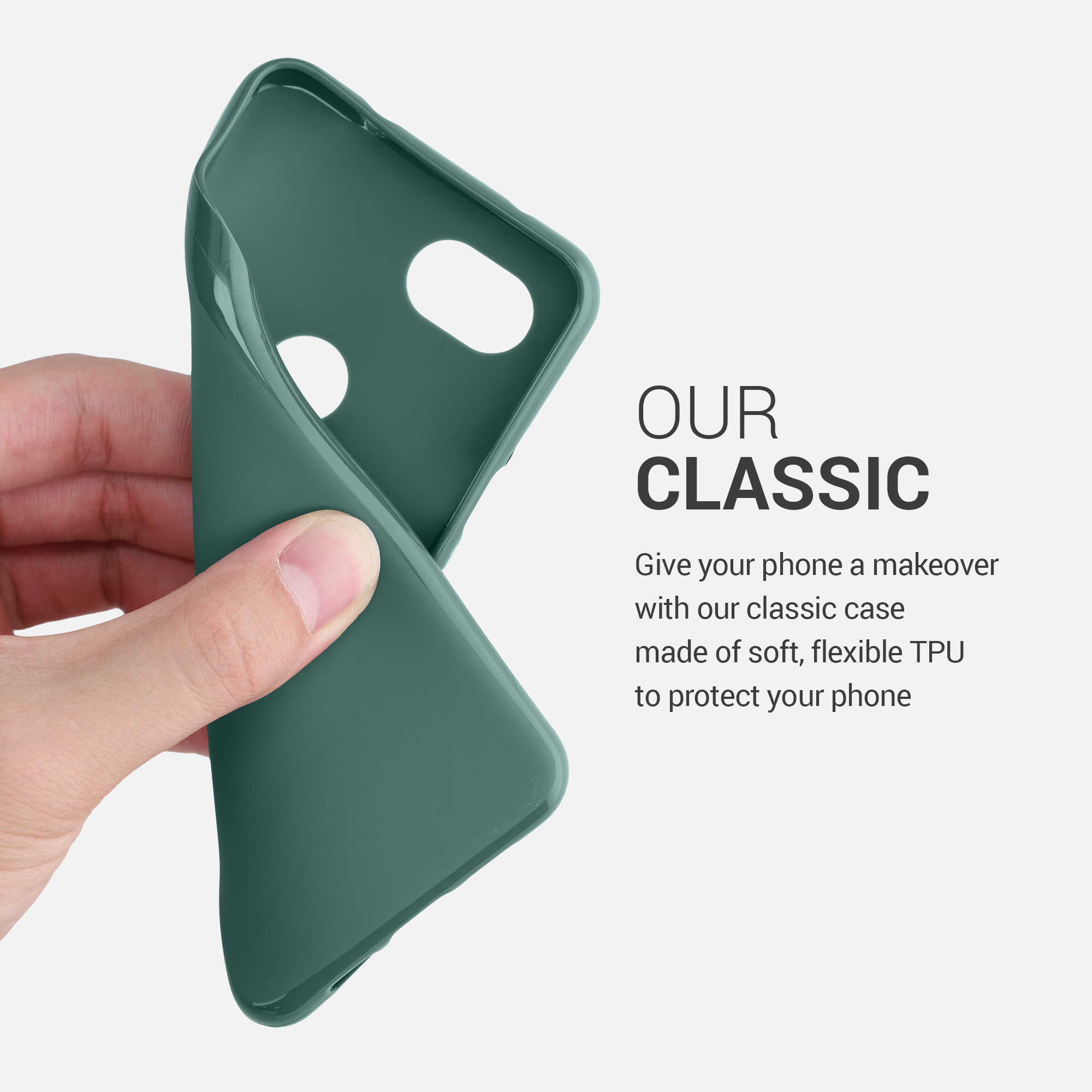 Zadní kryt kwmobile pro Google Pixel 3a - modrozelená