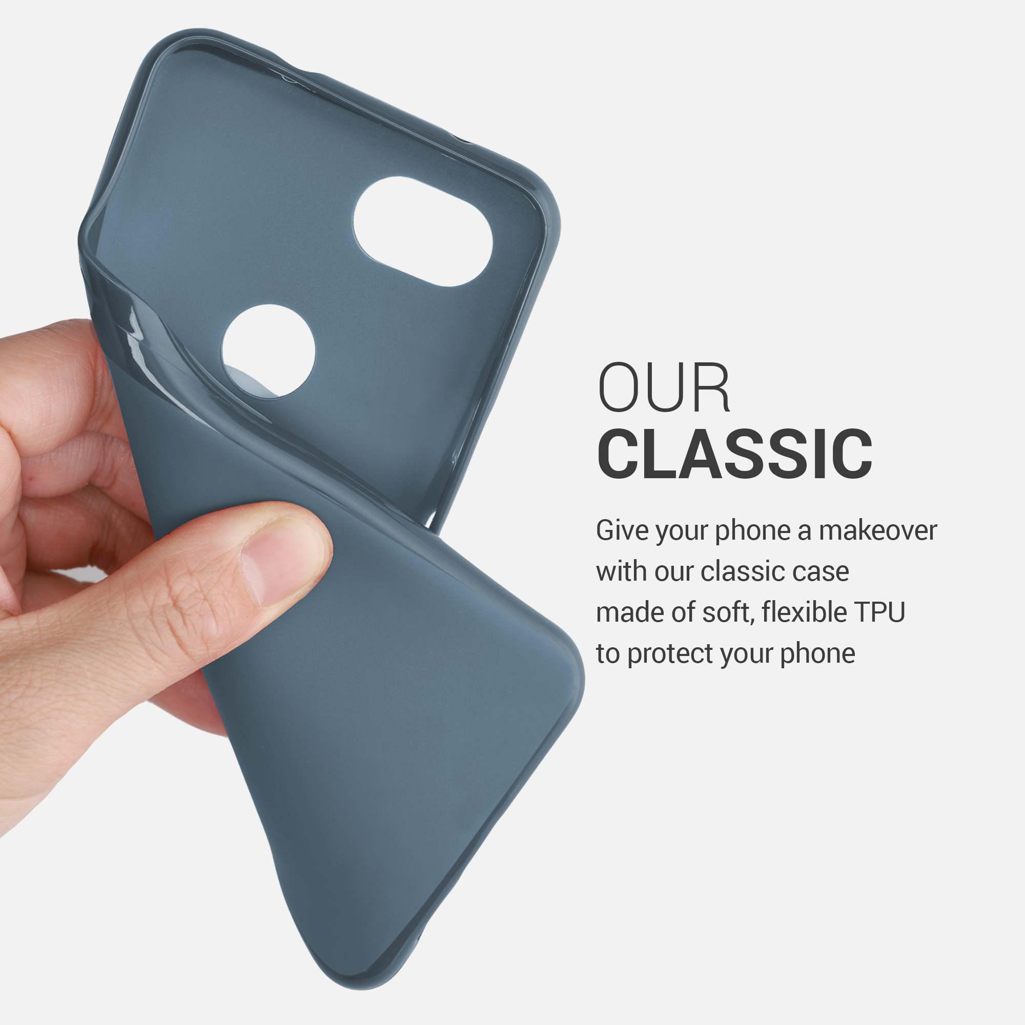 Zadní kryt kwmobile pro Google Pixel 3a - tmavě břidlicová