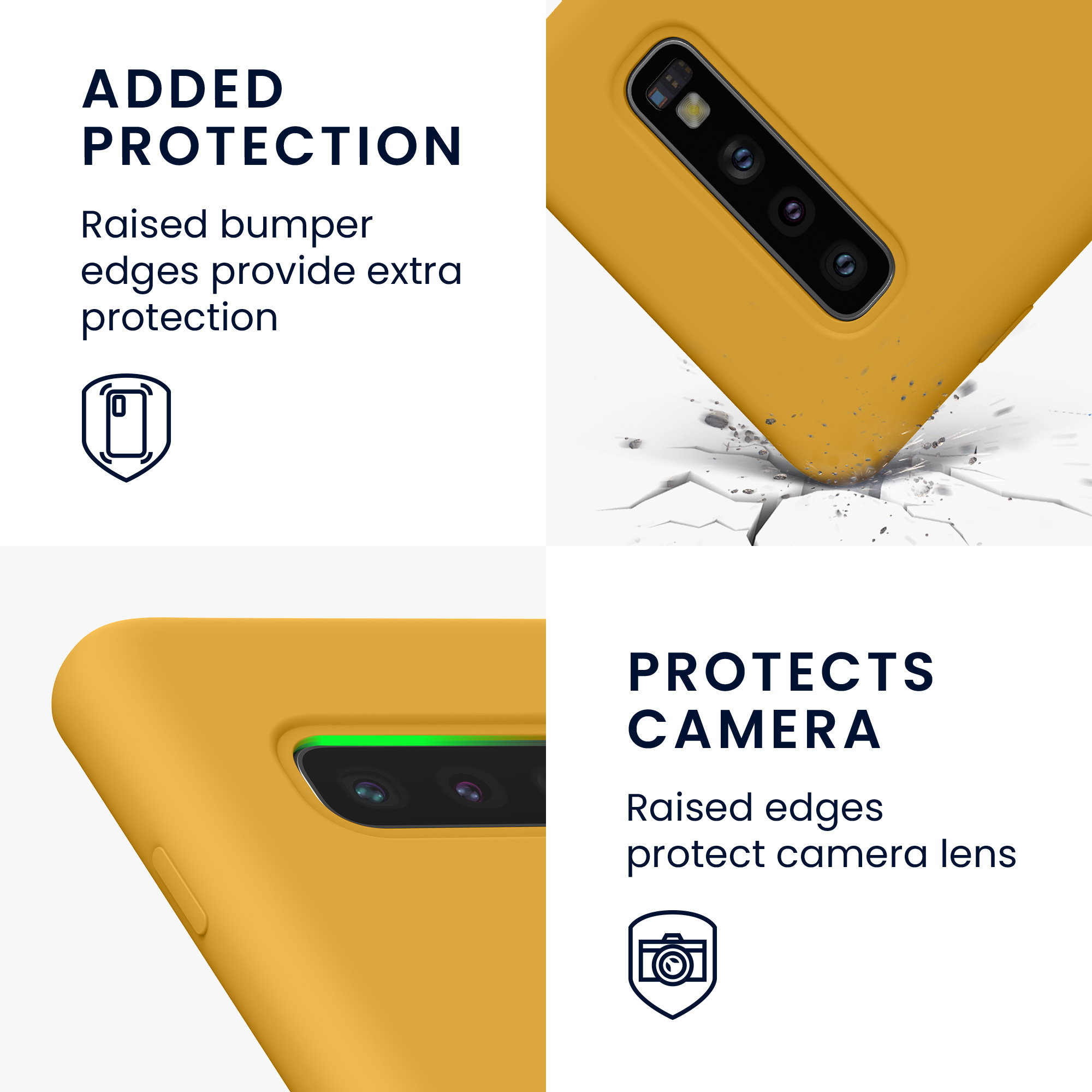 Kryt na mobil Samsung Galaxy S10 kwmobile TPU mango