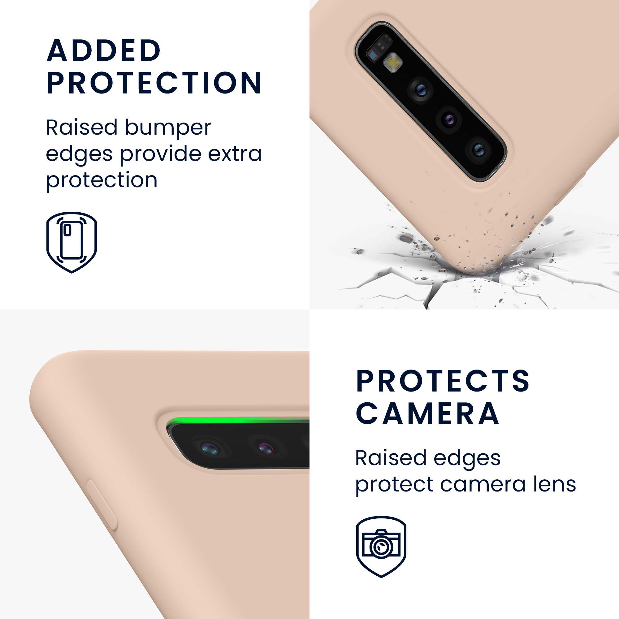 Kryt na mobil Samsung Galaxy S10 kwmobile TPU Coconut Swirl