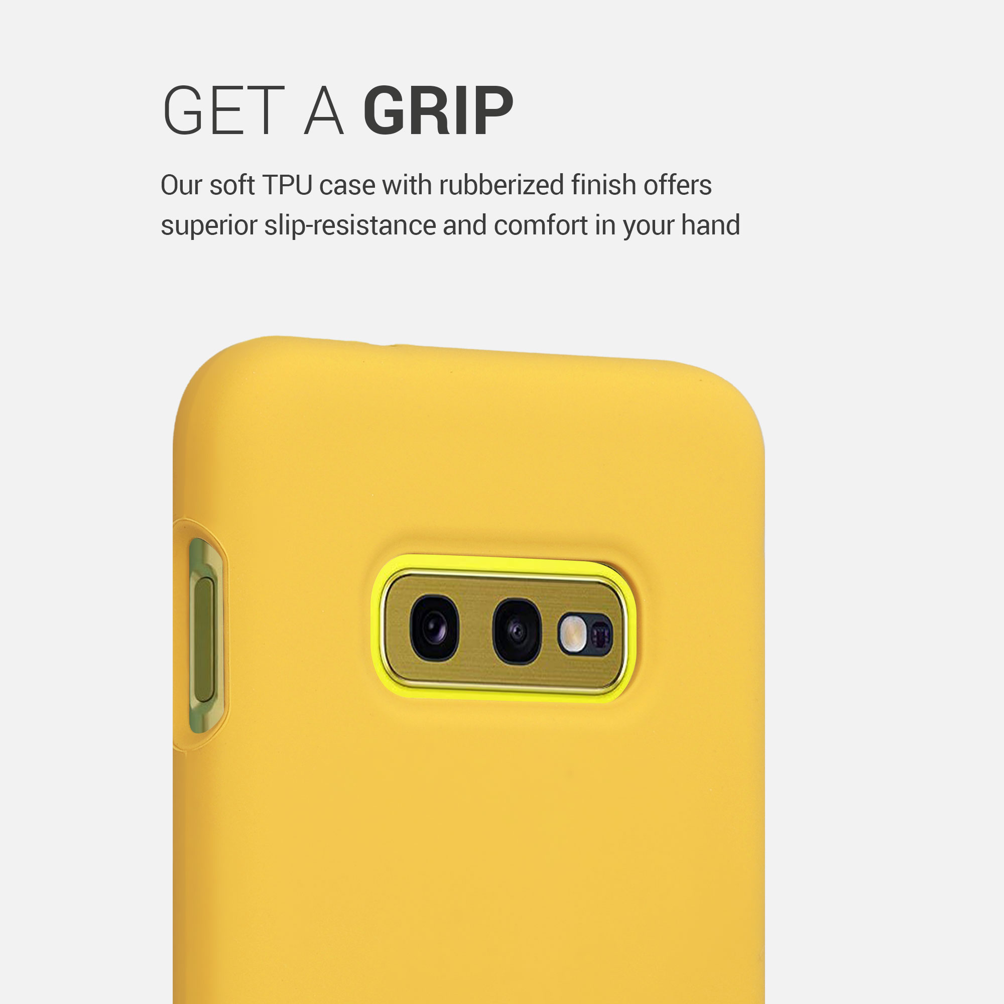 Kryt na mobil Samsung Galaxy S10e kwmobile TPU Honey Yellow
