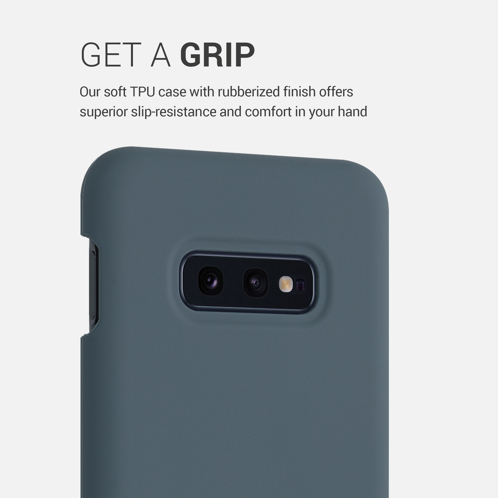 Kryt na mobil Samsung Galaxy S10e kwmobile TPU tmavě břidlicový