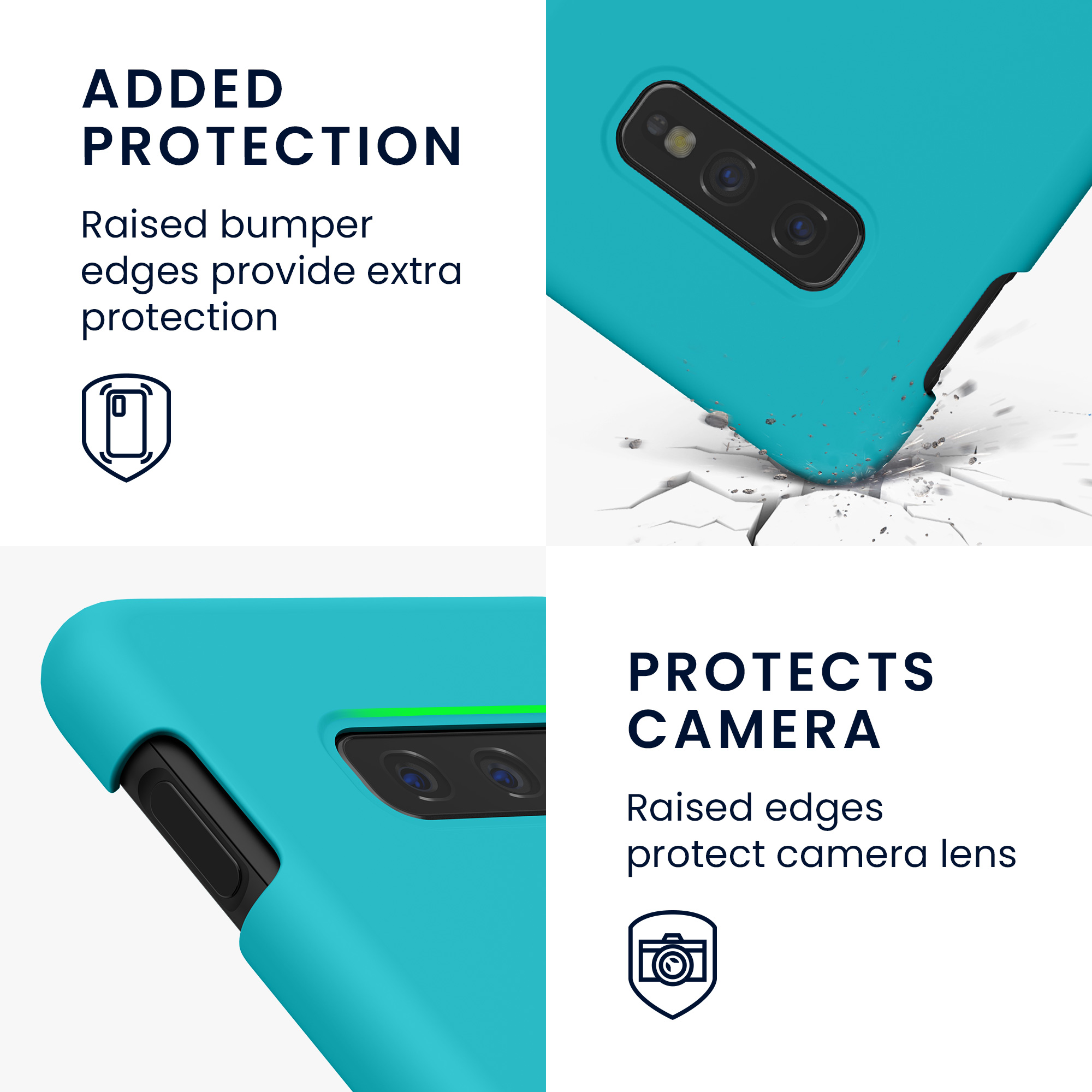 Kryt na mobil Samsung Galaxy S10e kwmobile TPU Cool Glacier