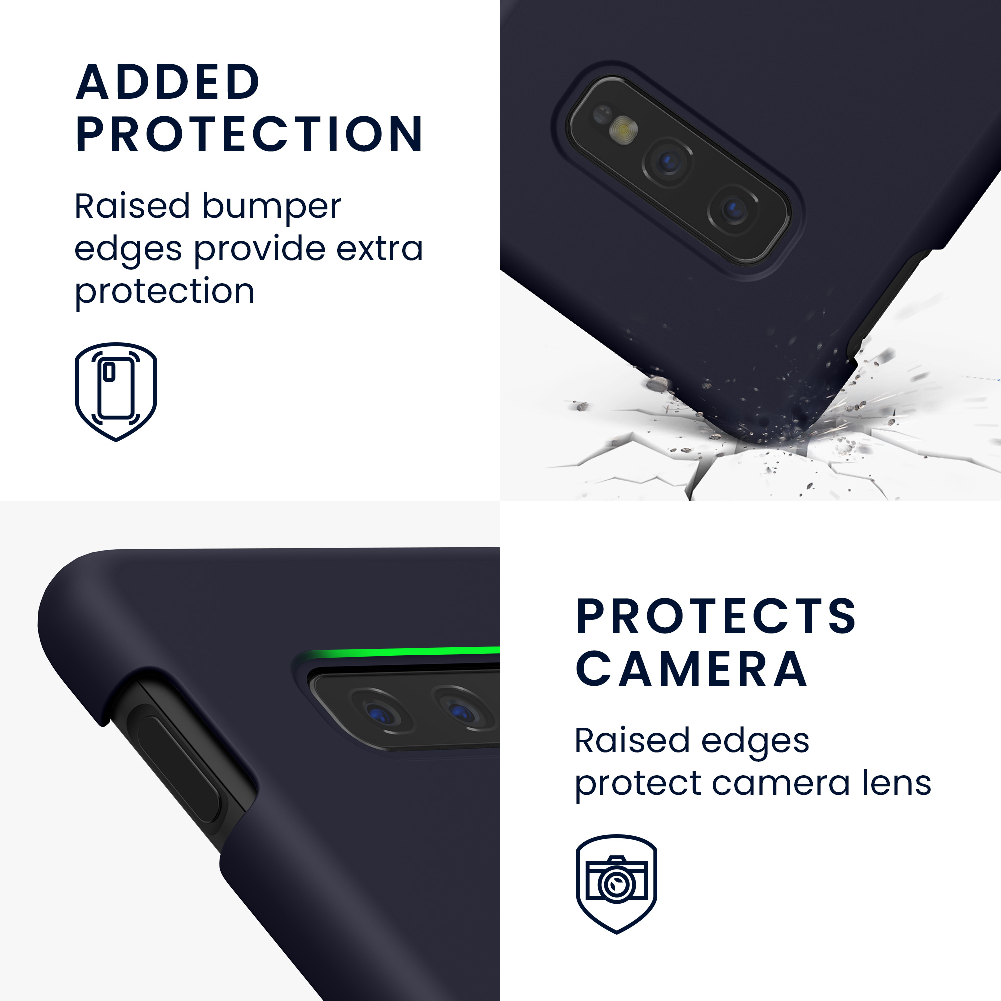 Kryt na mobil Samsung Galaxy S10e kwmobile TPU Deep Ocean