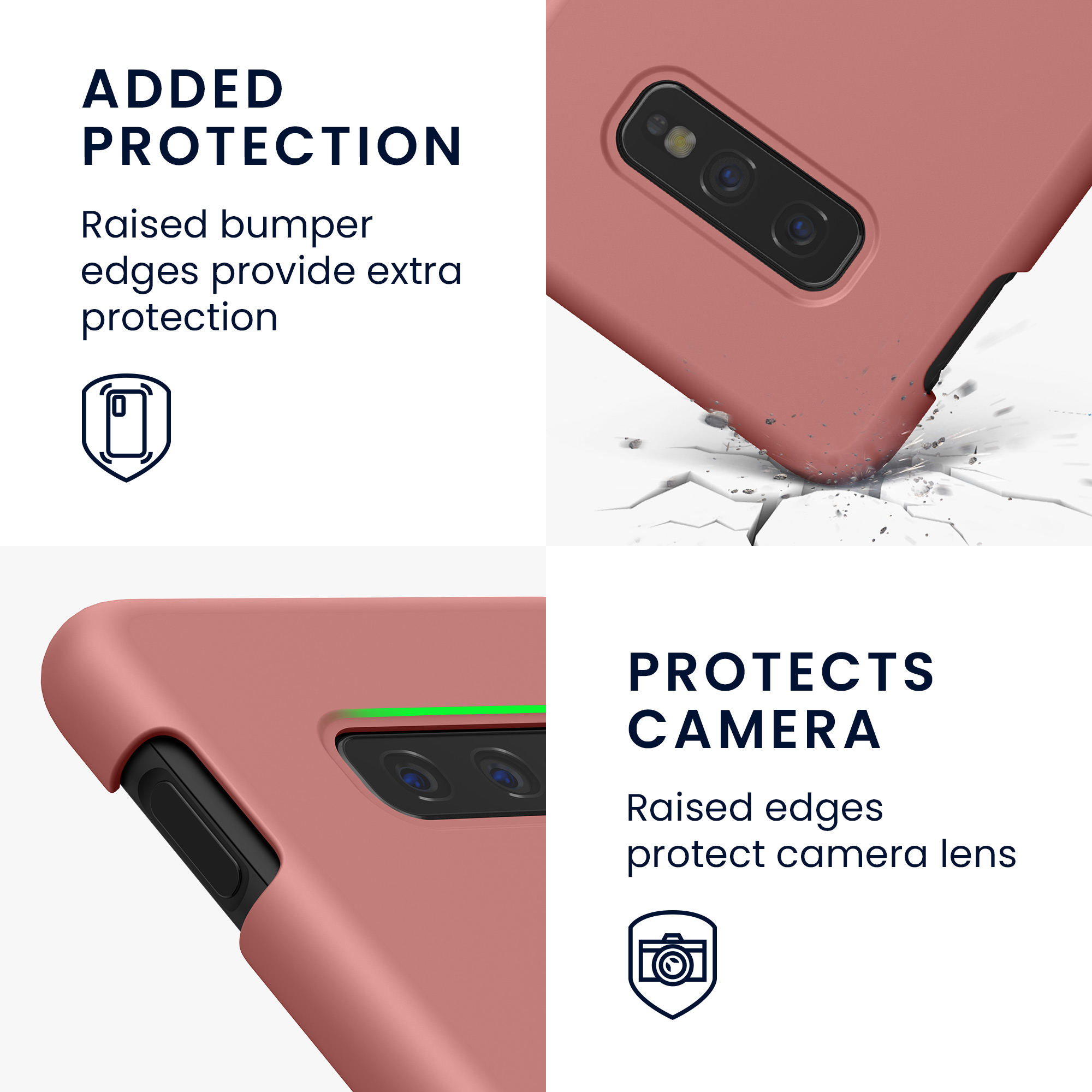 Kryt na mobil Samsung Galaxy S10e kwmobile TPU Winter Rose