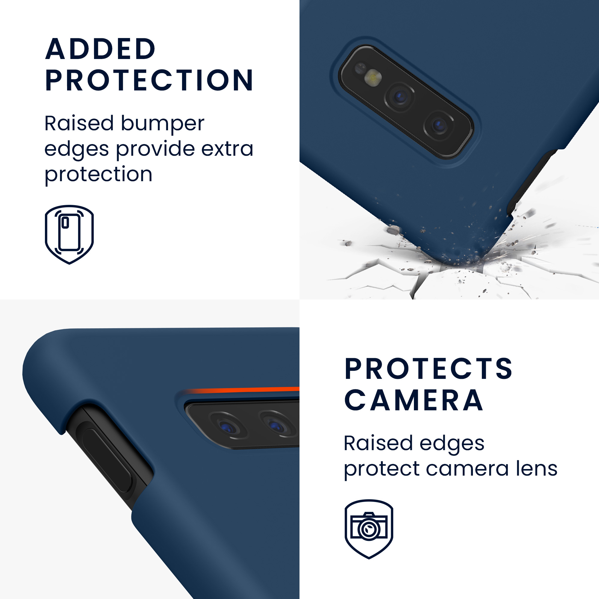 Kryt na mobil Samsung Galaxy S10e kwmobile TPU modrý