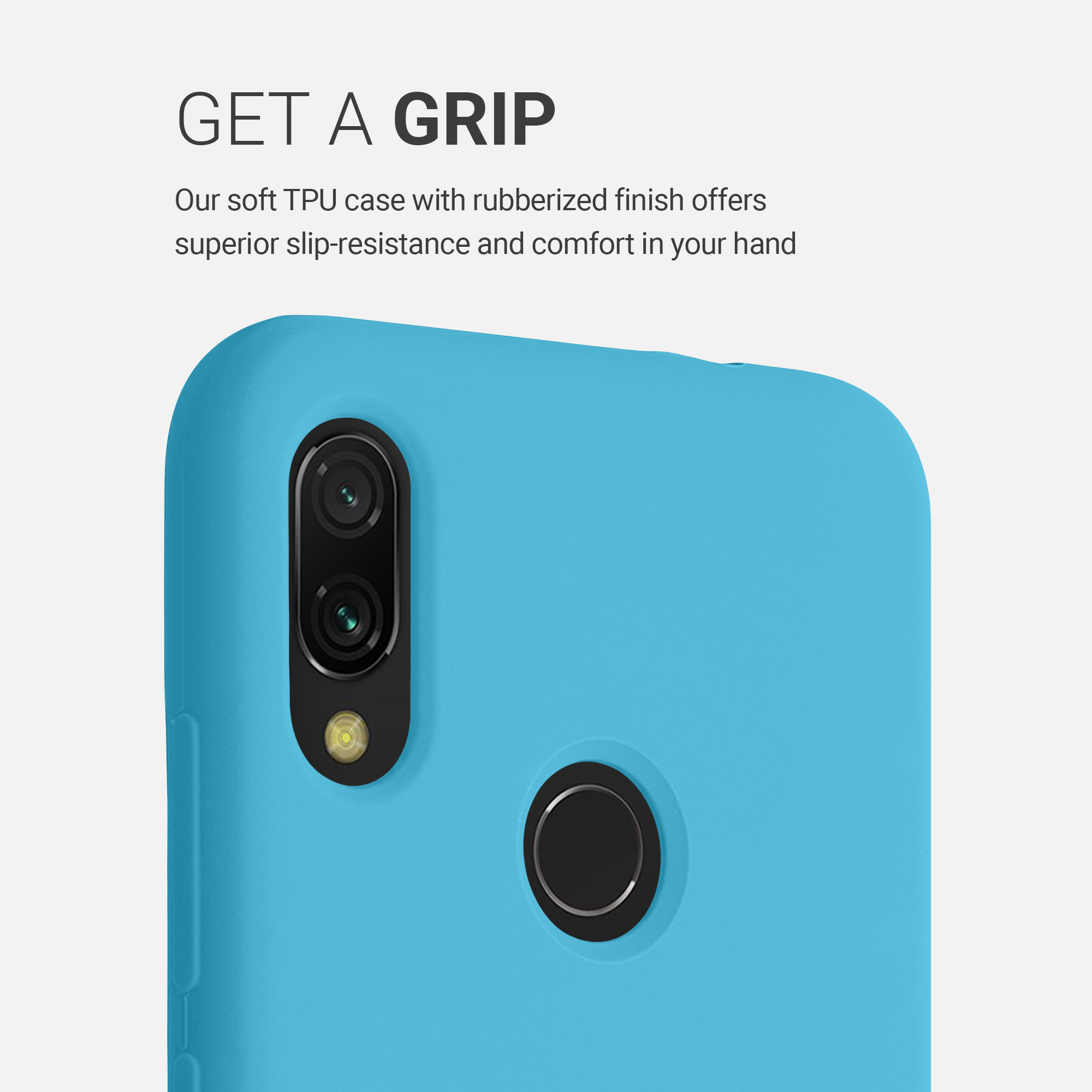 TPU kryt kwmobile pro Xiaomi Redmi Note 7 / Note 7 Pro - wireless charging ocean blue