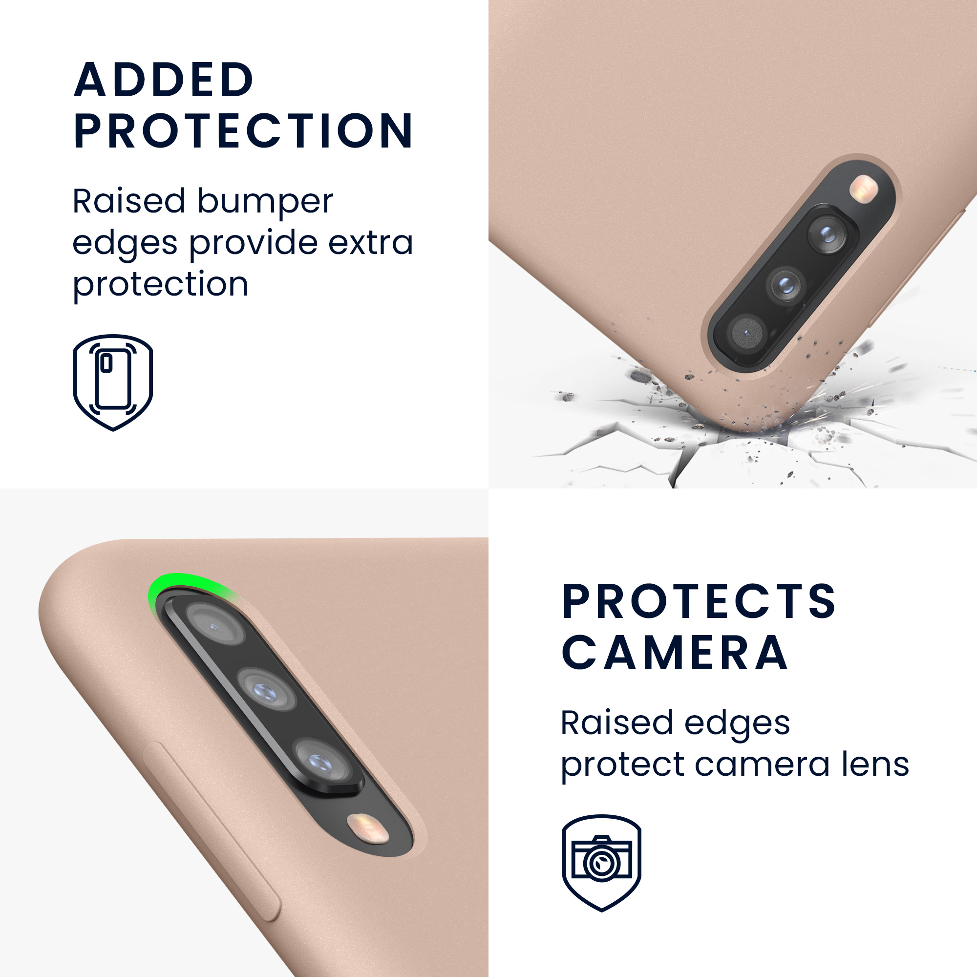 Kryt na mobil Samsung Galaxy A50 kwmobile TPU Kokosový vír