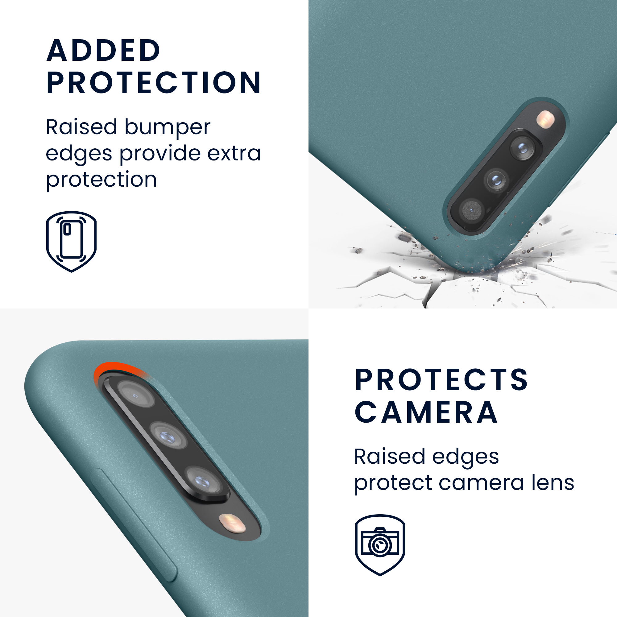Kryt na mobil Samsung Galaxy A50 kwmobile TPU Antický kámen