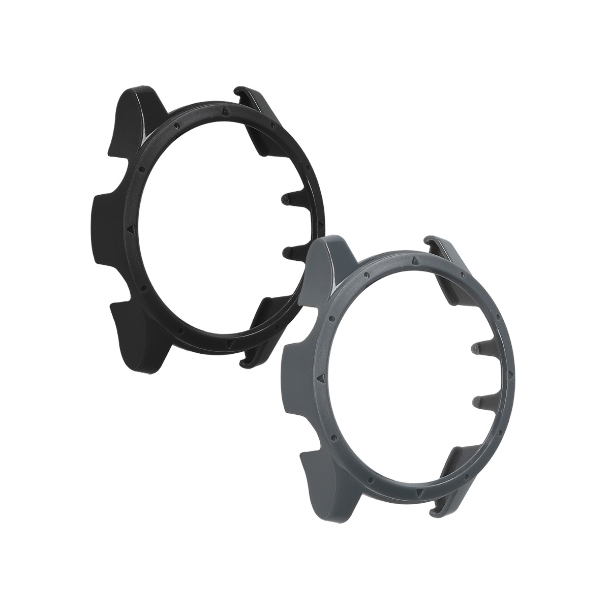Silikonový rámeček Garmin Forerunner 935 / 945 kwmobile 2 ks černá / šedá