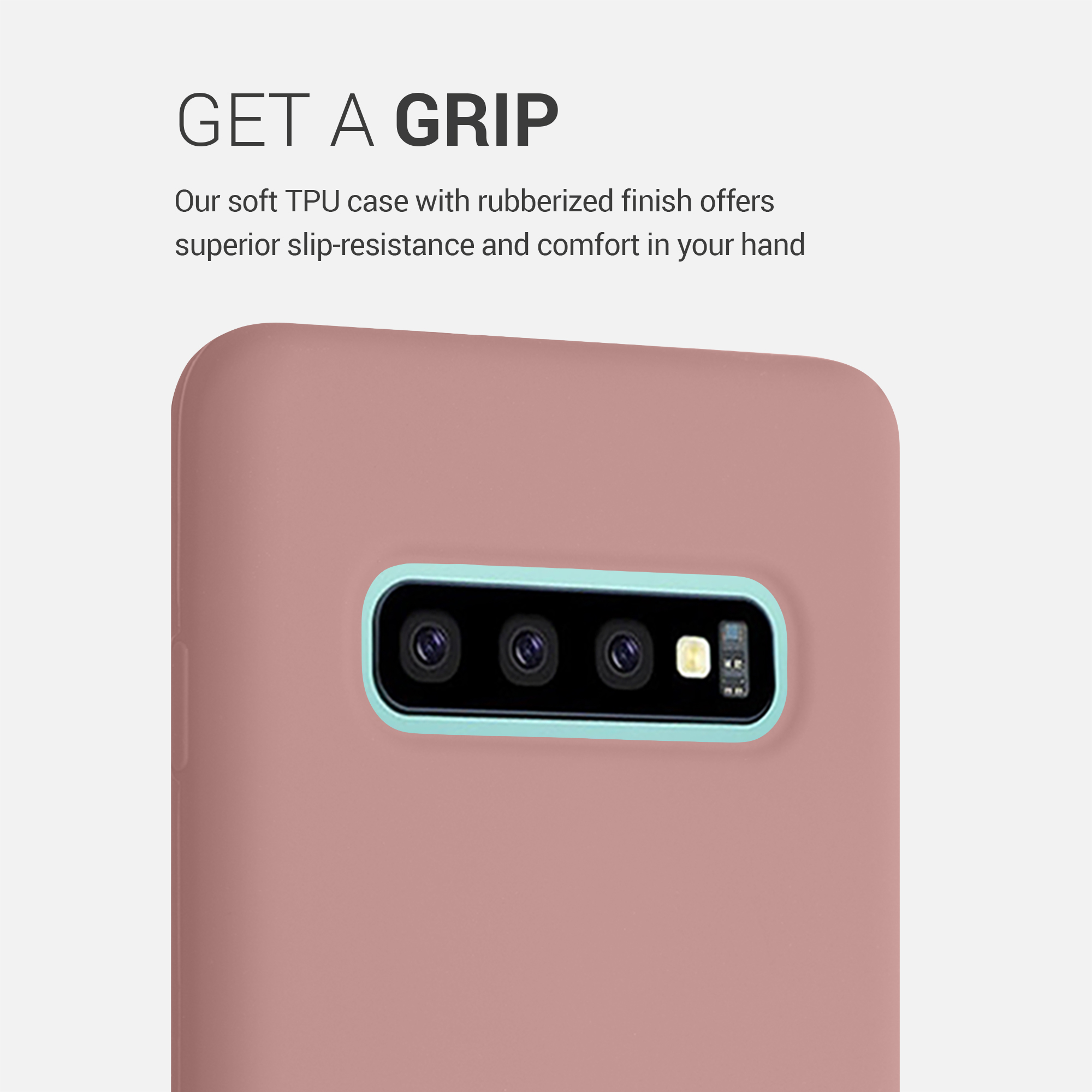 Kryt na mobil Samsung Galaxy S10 Plus / S10+ kwmobile TPU Winter Rose