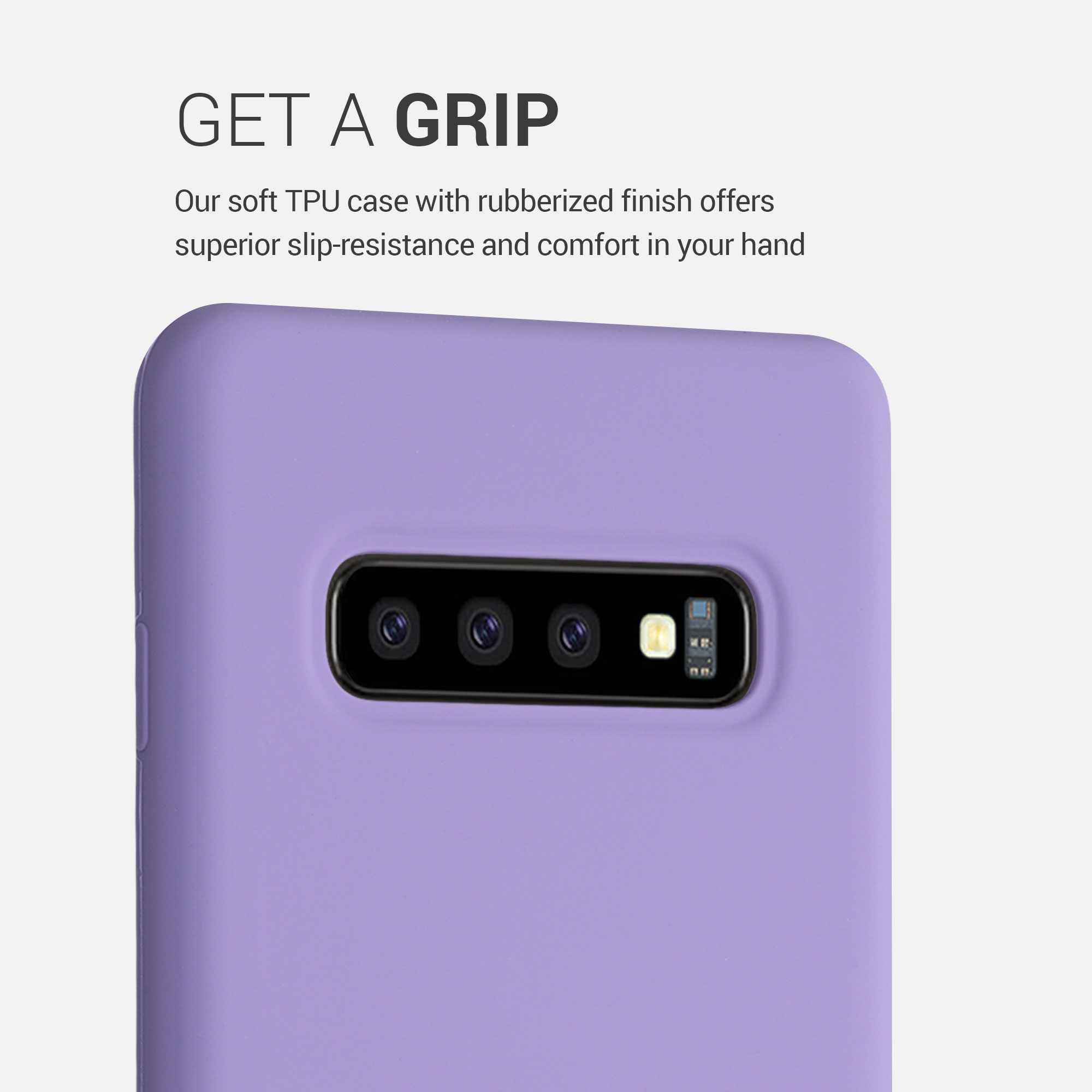 Kryt na mobil Samsung Galaxy S10 Plus / S10+ kwmobile TPU fialovo-purpurový