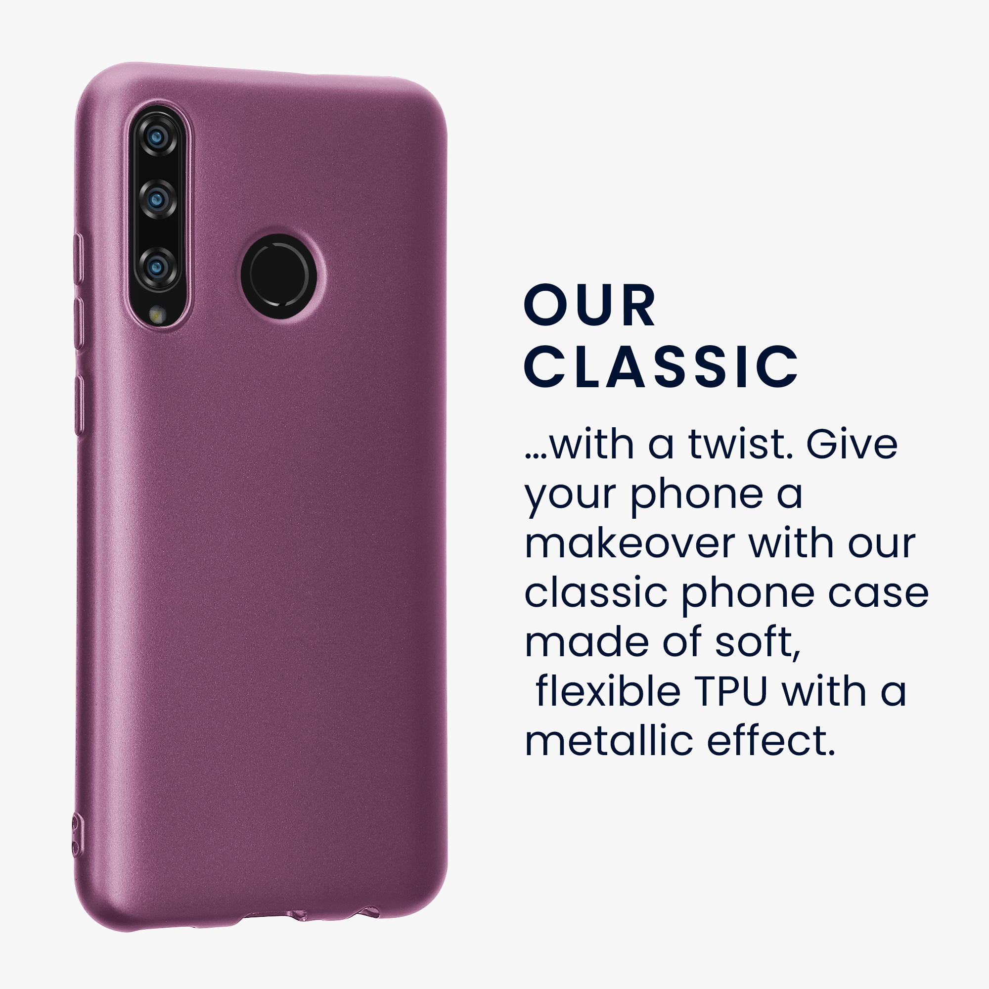 Kryt na mobil HONOR 20 Lite kwmobile metalicky levandulový