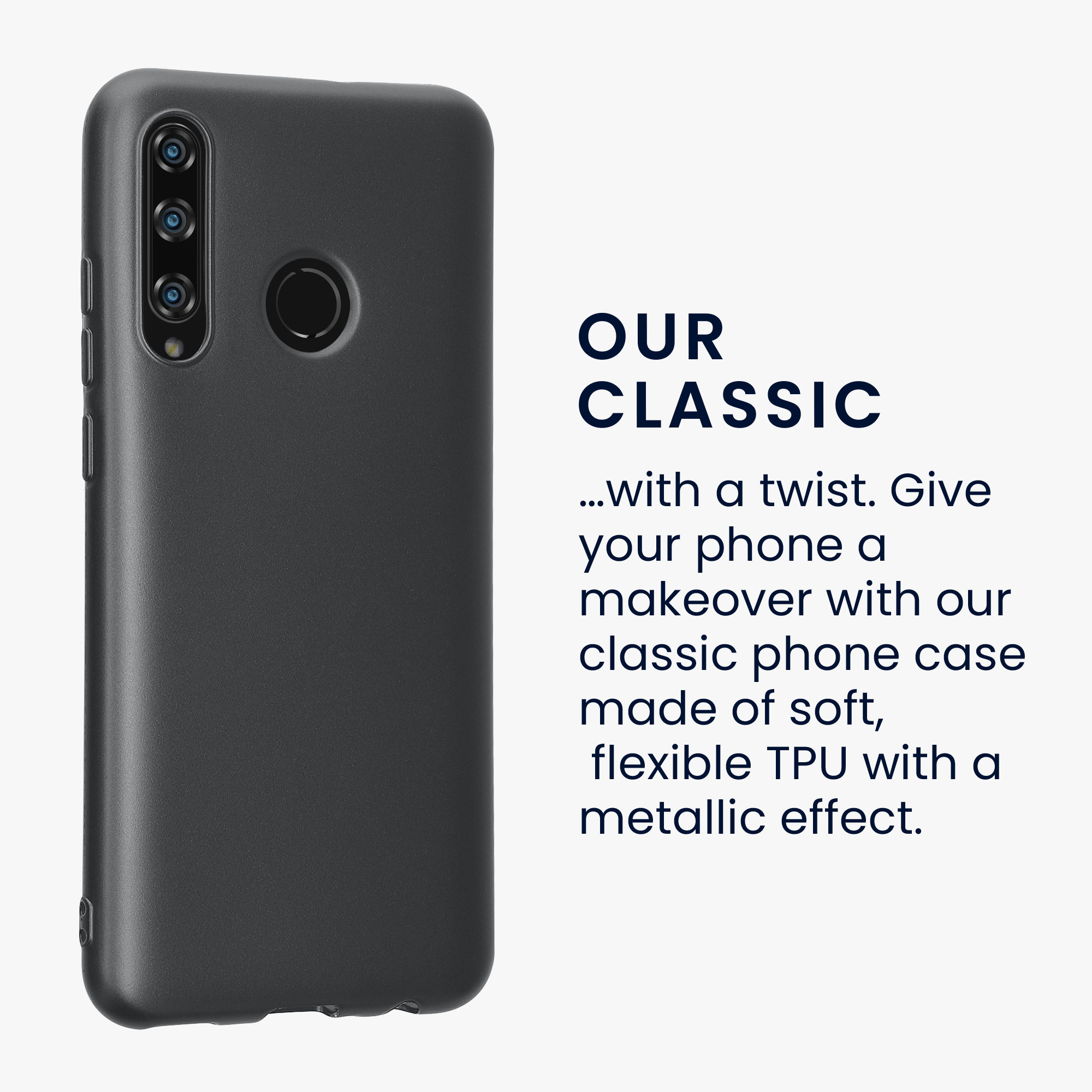 Kryt na mobil HONOR 20 Lite kwmobile metalicky šedý