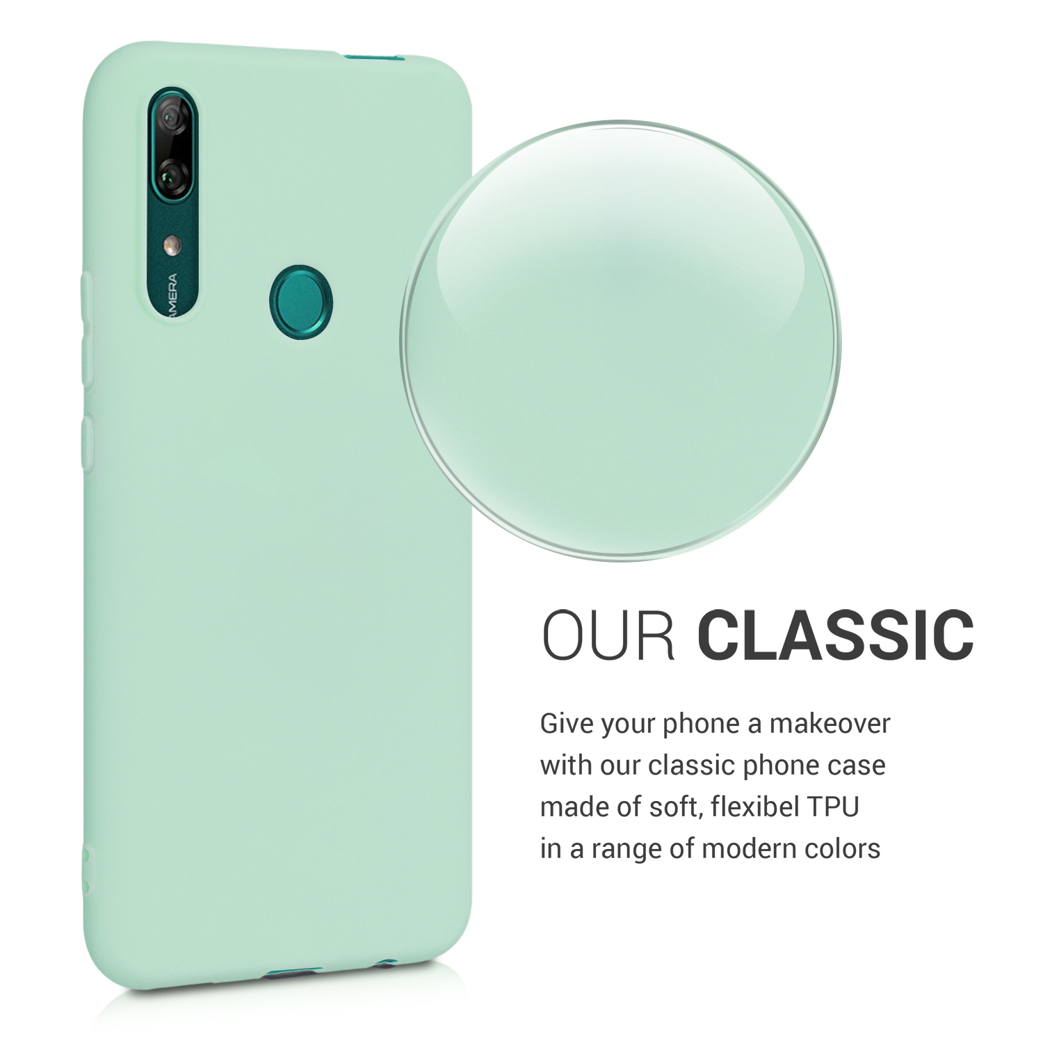 Kryt kwmobile pro Huawei P Smart Z, matná mint