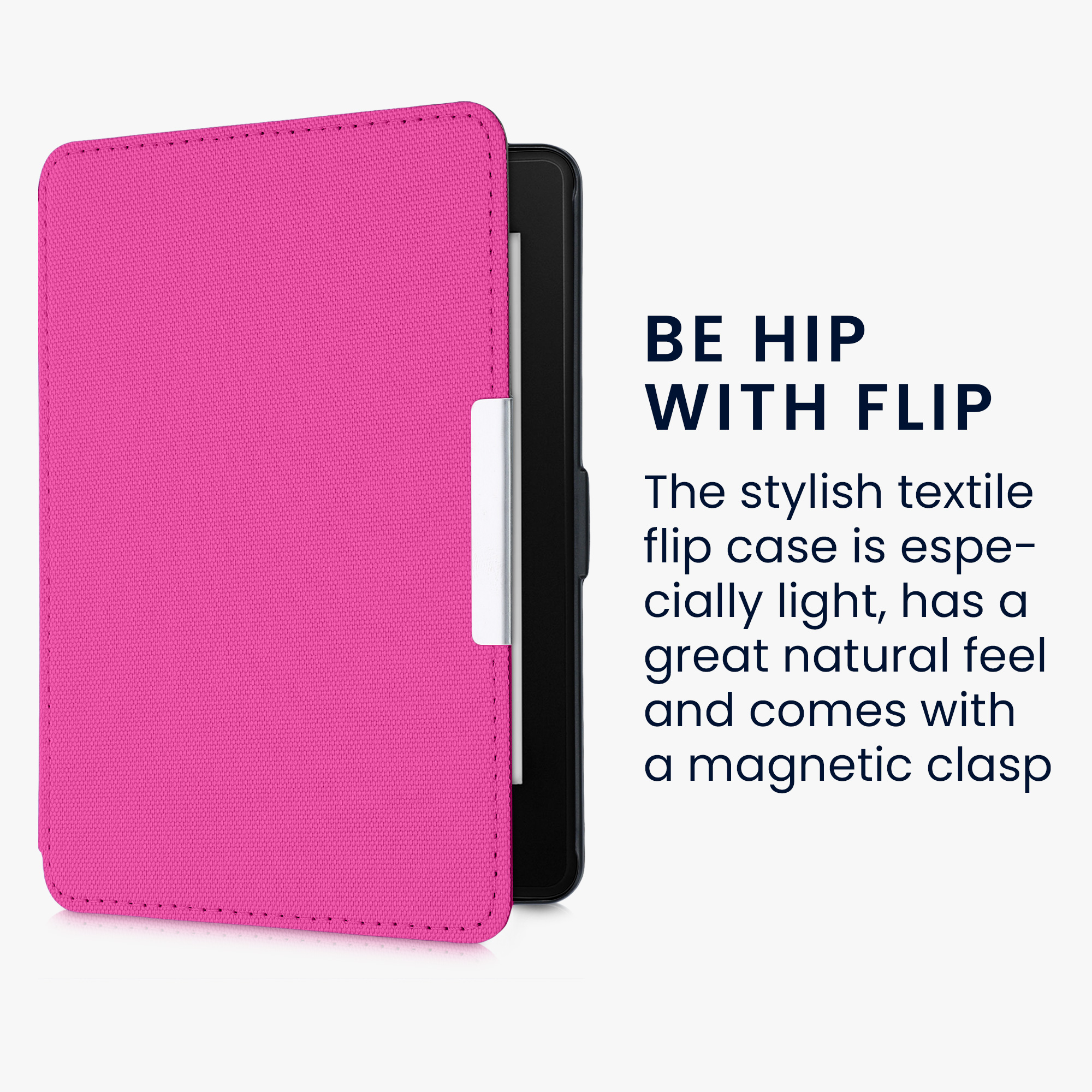 Pouzdro na čtečku kwmobile Kindle Paperwhite - růžová