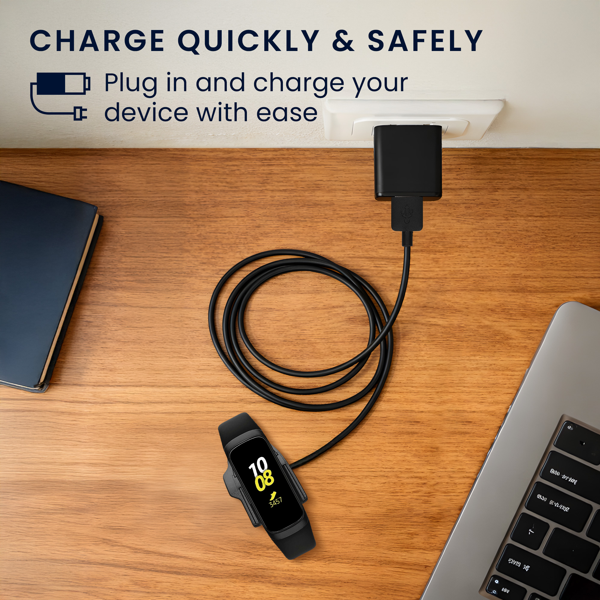 Nabíjecí kabel Samsung Galaxy Fit e kwmobile USB černý