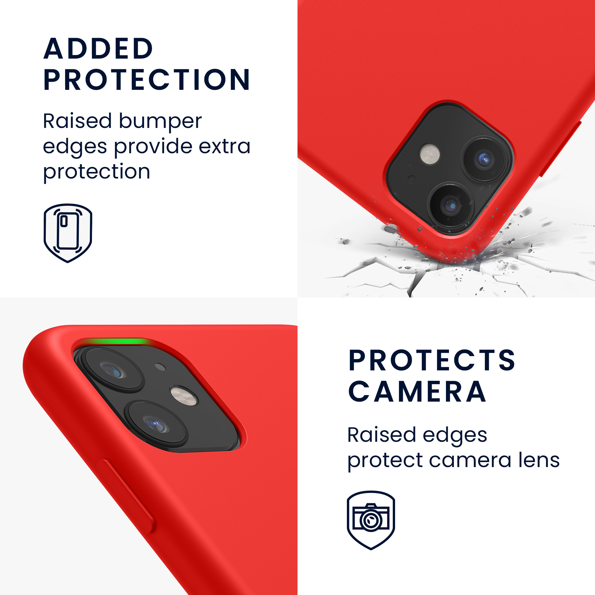 Kryt na mobil kwmobile iPhone 11 - Wireless Charging Red