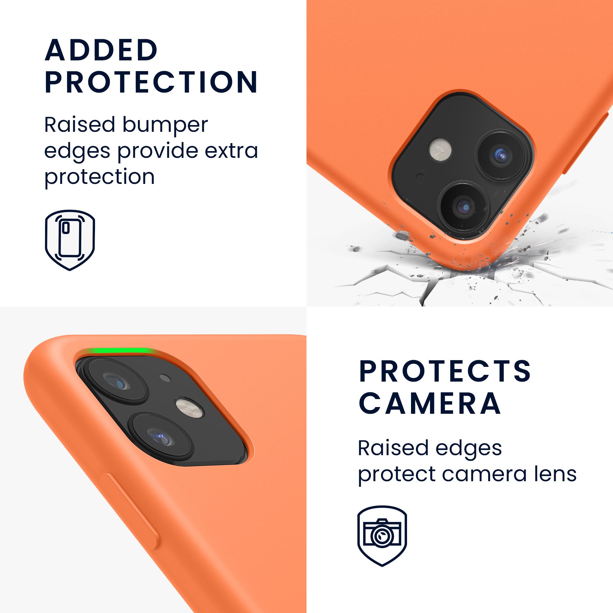 Kryt na mobil kwmobile iPhone 11 - Wireless Charging Papaya