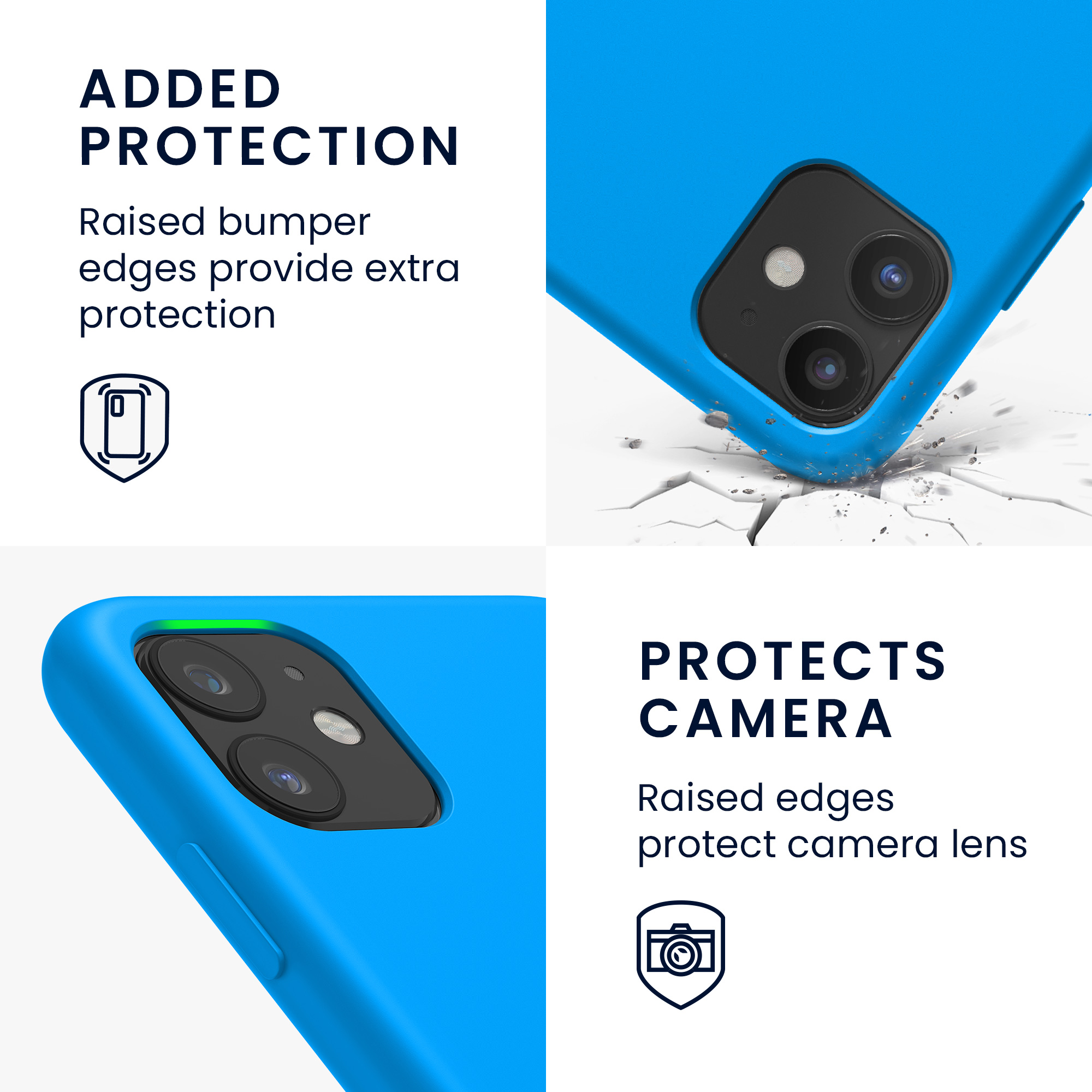 Kryt na mobil kwmobile iPhone 11 - Wireless Charging Radiant Blue