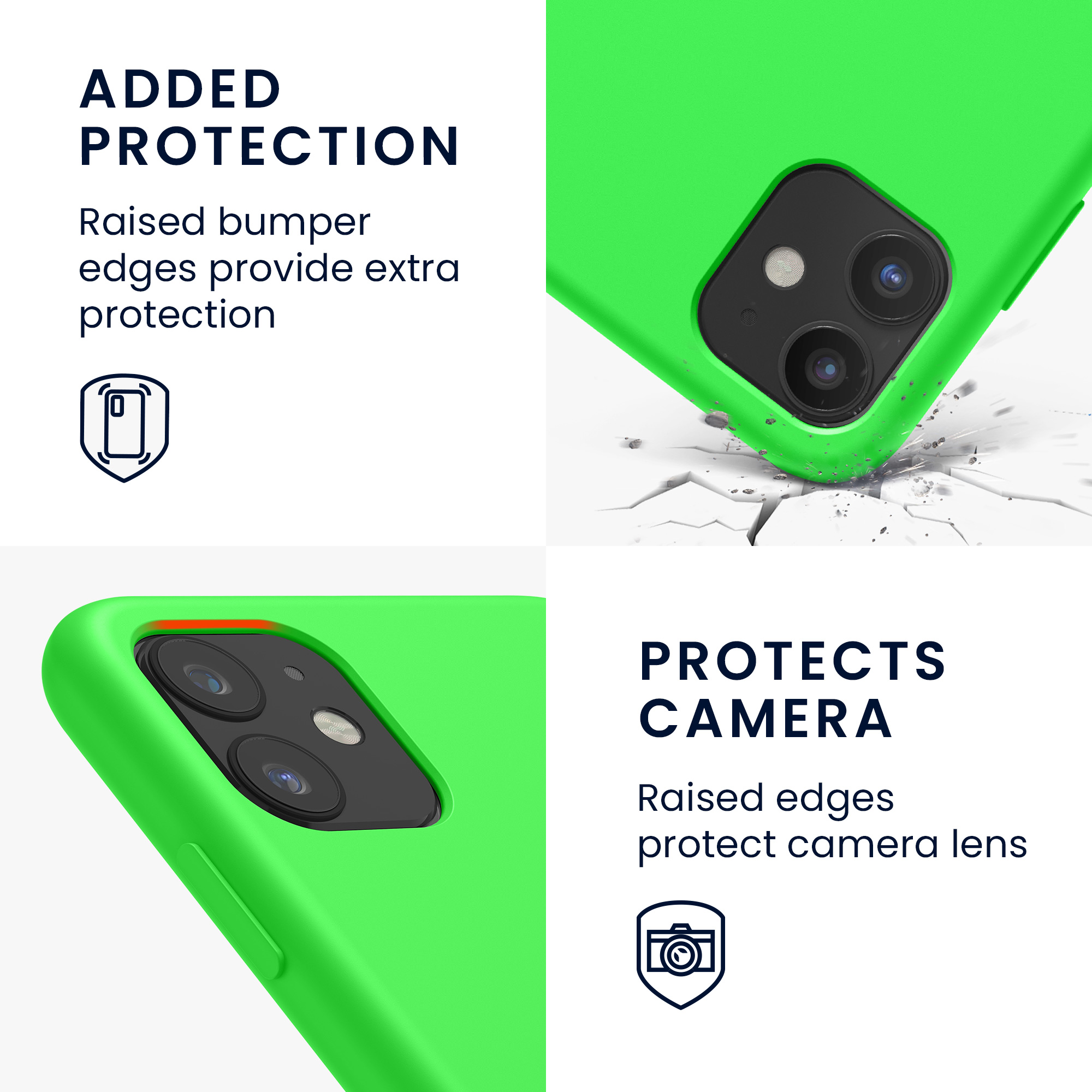 Kryt na mobil kwmobile iPhone 11 - Wireless Charging Lime Green